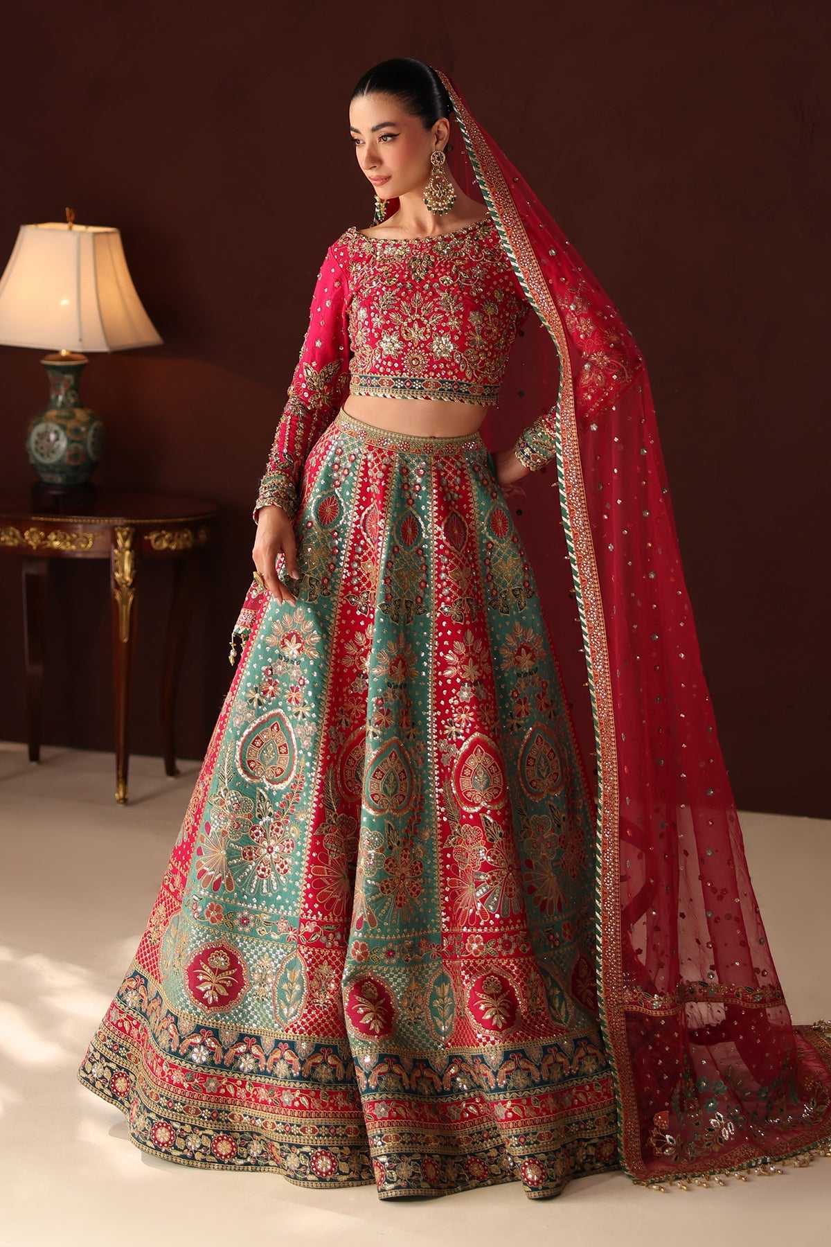 EMBROIDERED SILK SF-4489