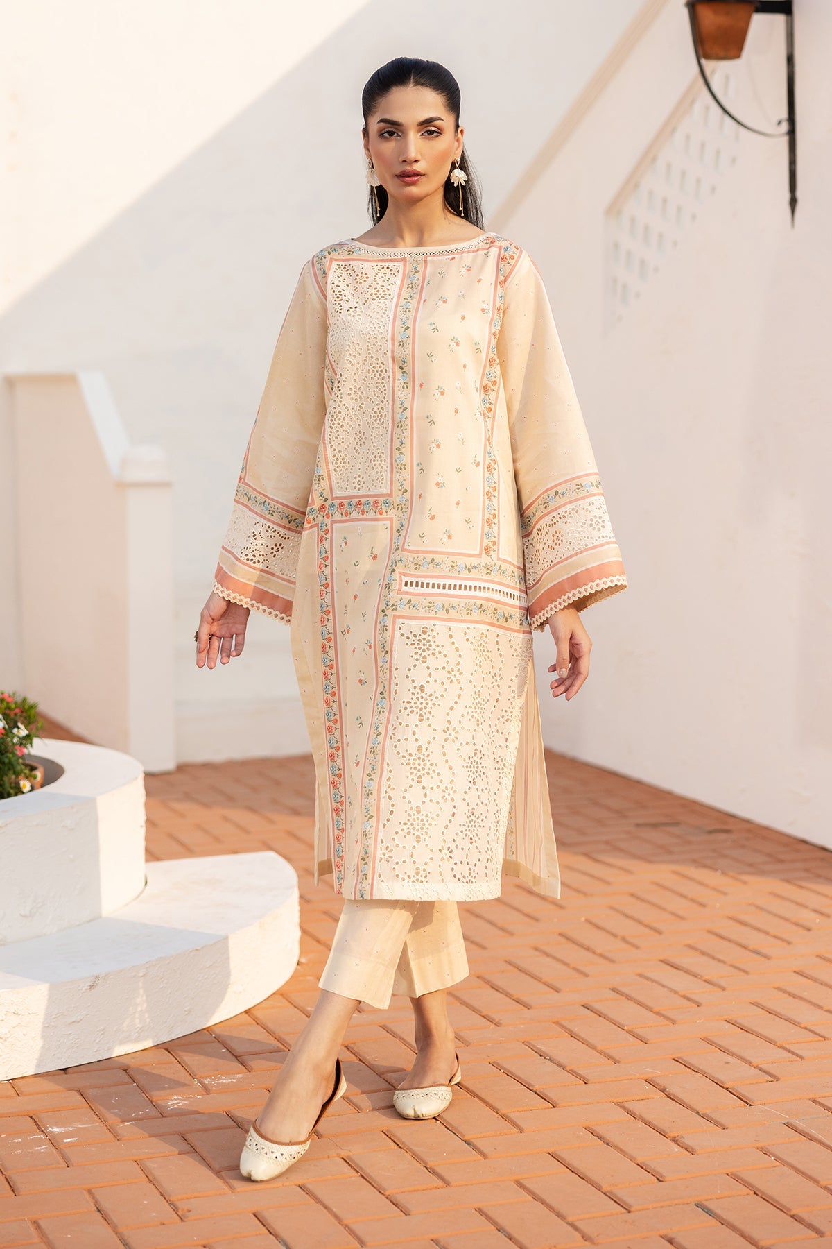 EMBROIDERED PRINTED LAWN PR-1109