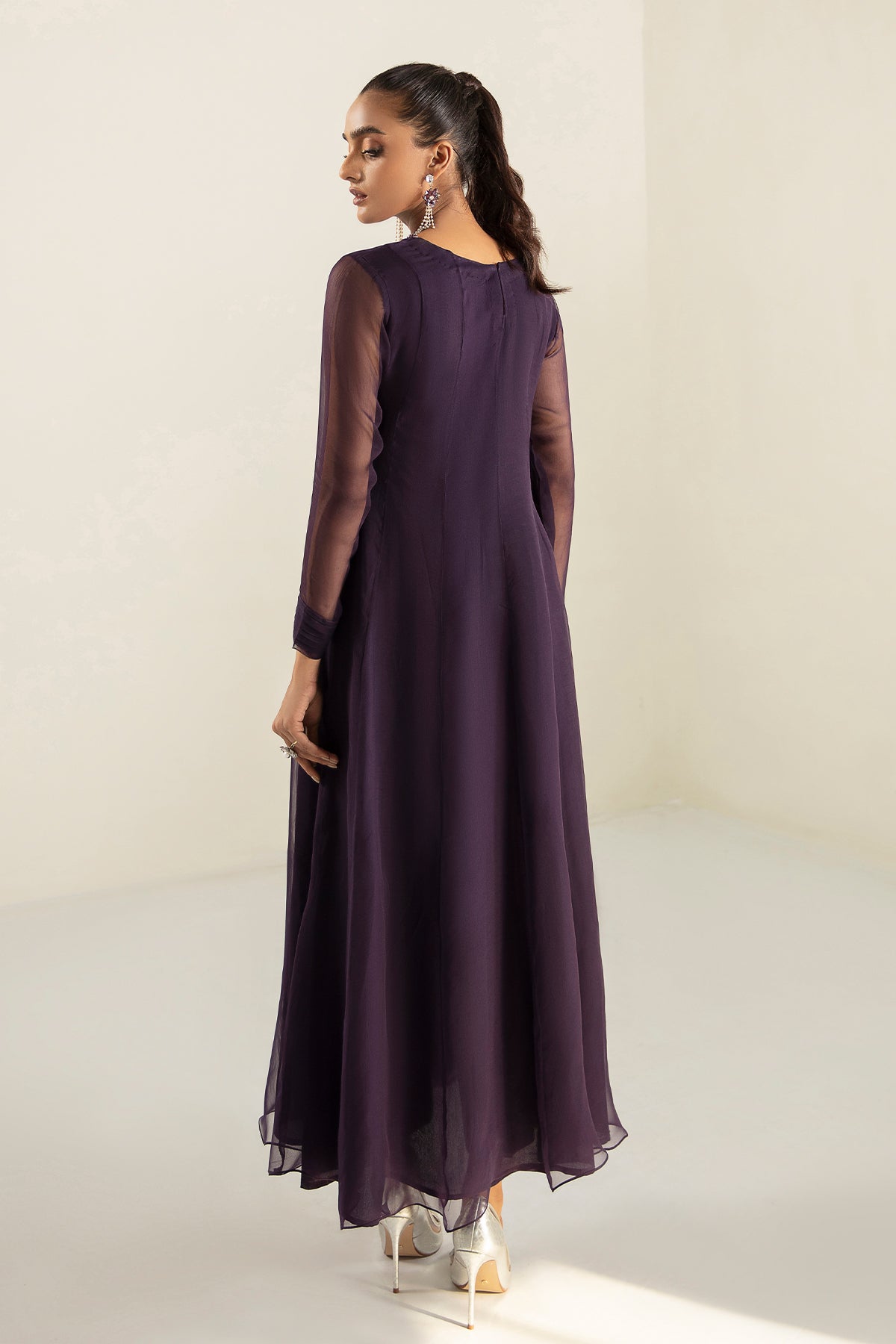 Plain clearance chiffon frocks