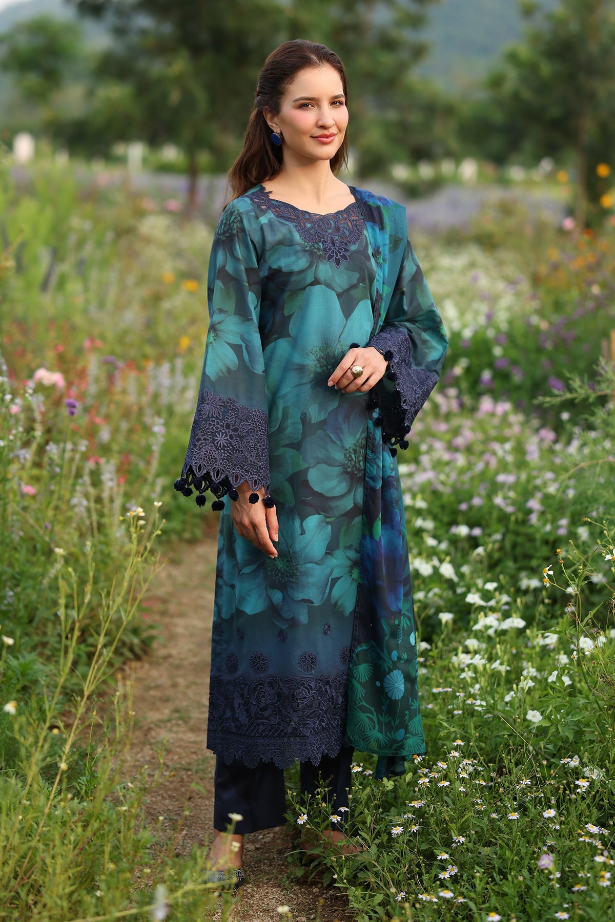 DIGITAL PRINTED LAWN SF-4244