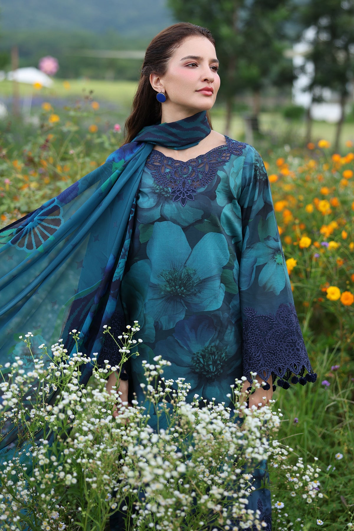 DIGITAL PRINTED LAWN UF-4244