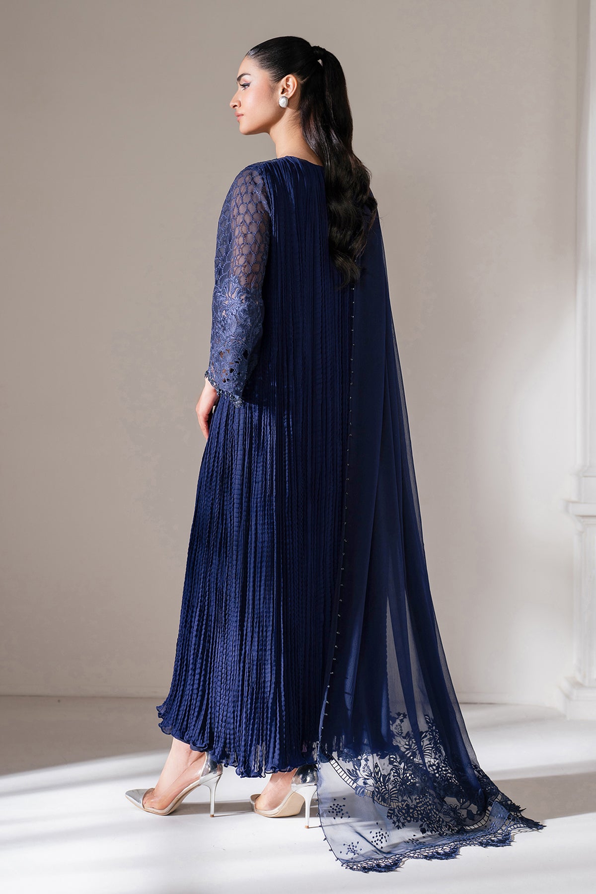 EMBROIDERED CHIFFON PR-1103