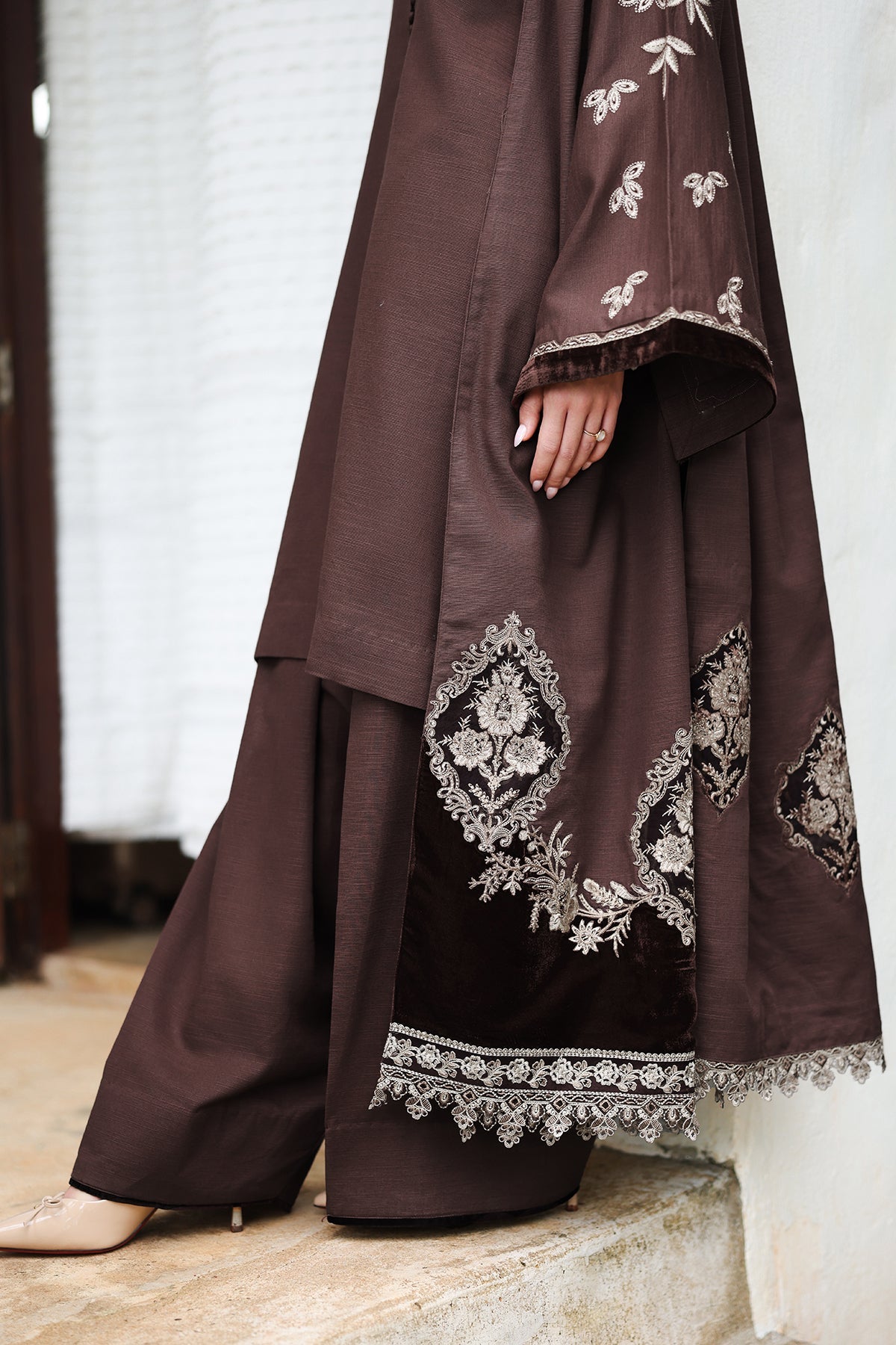 EMBROIDERED KHADDAR PR-1421