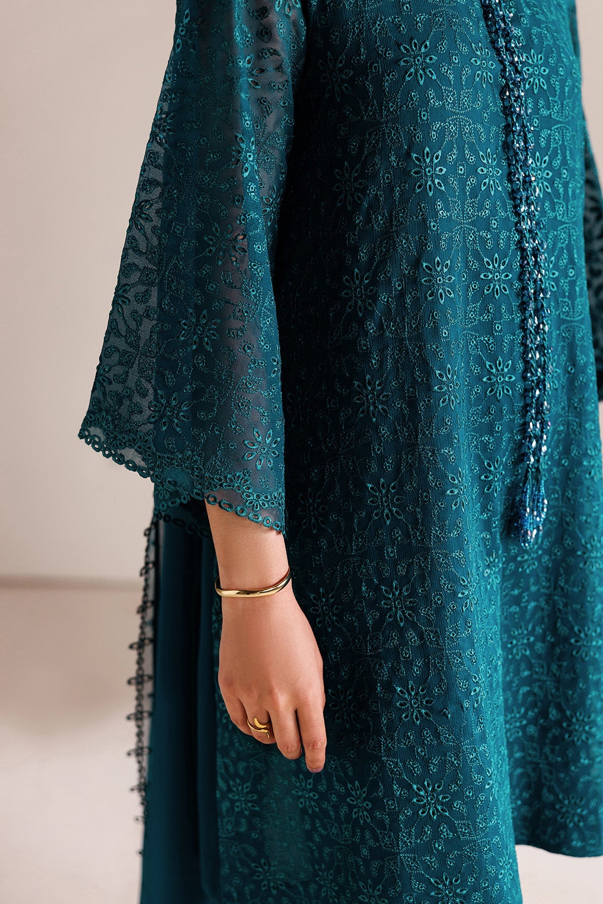 EMBROIDERED CHIFFON PR-1319