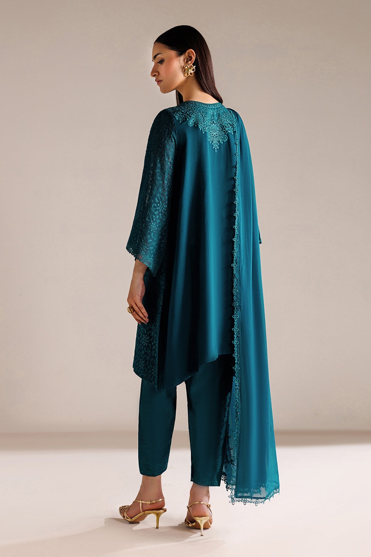 EMBROIDERED CHIFFON PR-1319