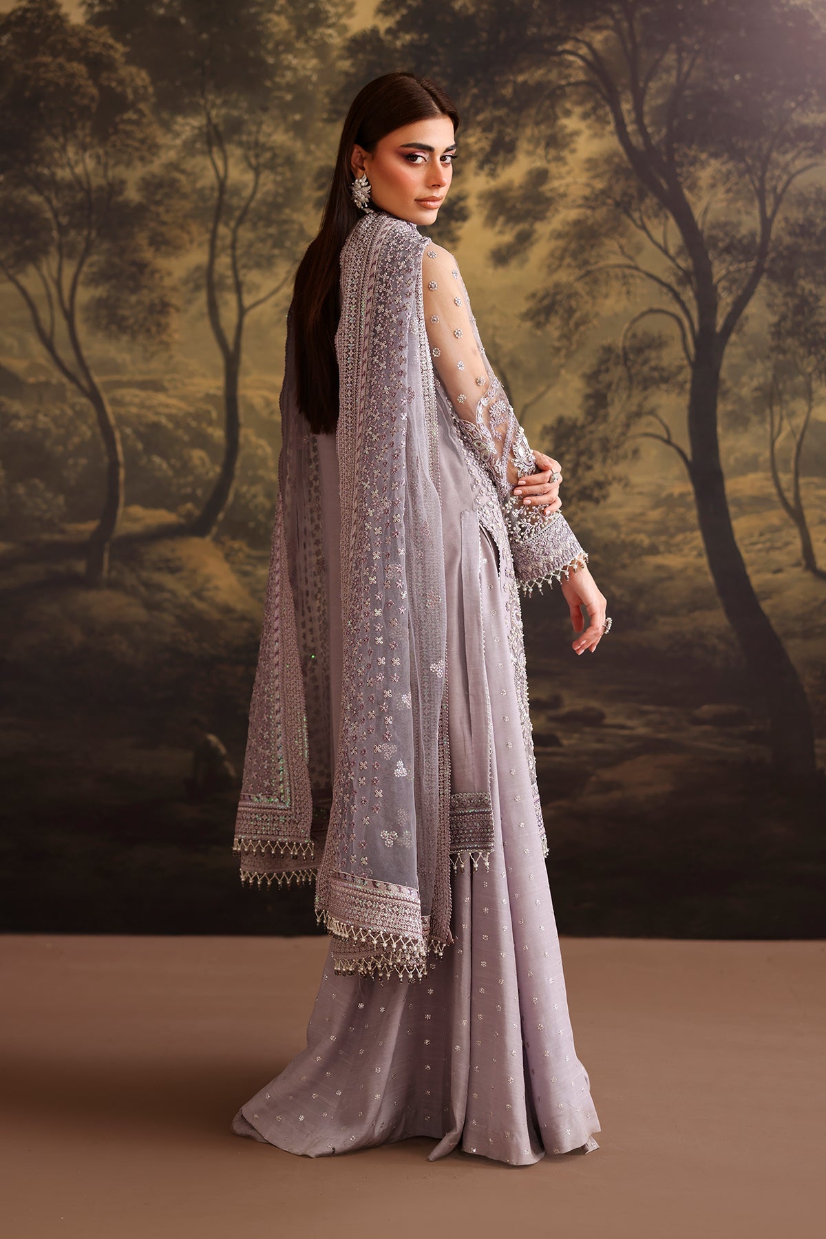 EMBROIDERED NET SF-4379