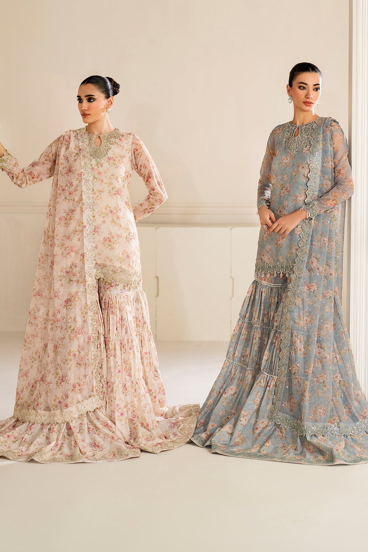 EMBROIDERED CHIFFON SF-4165