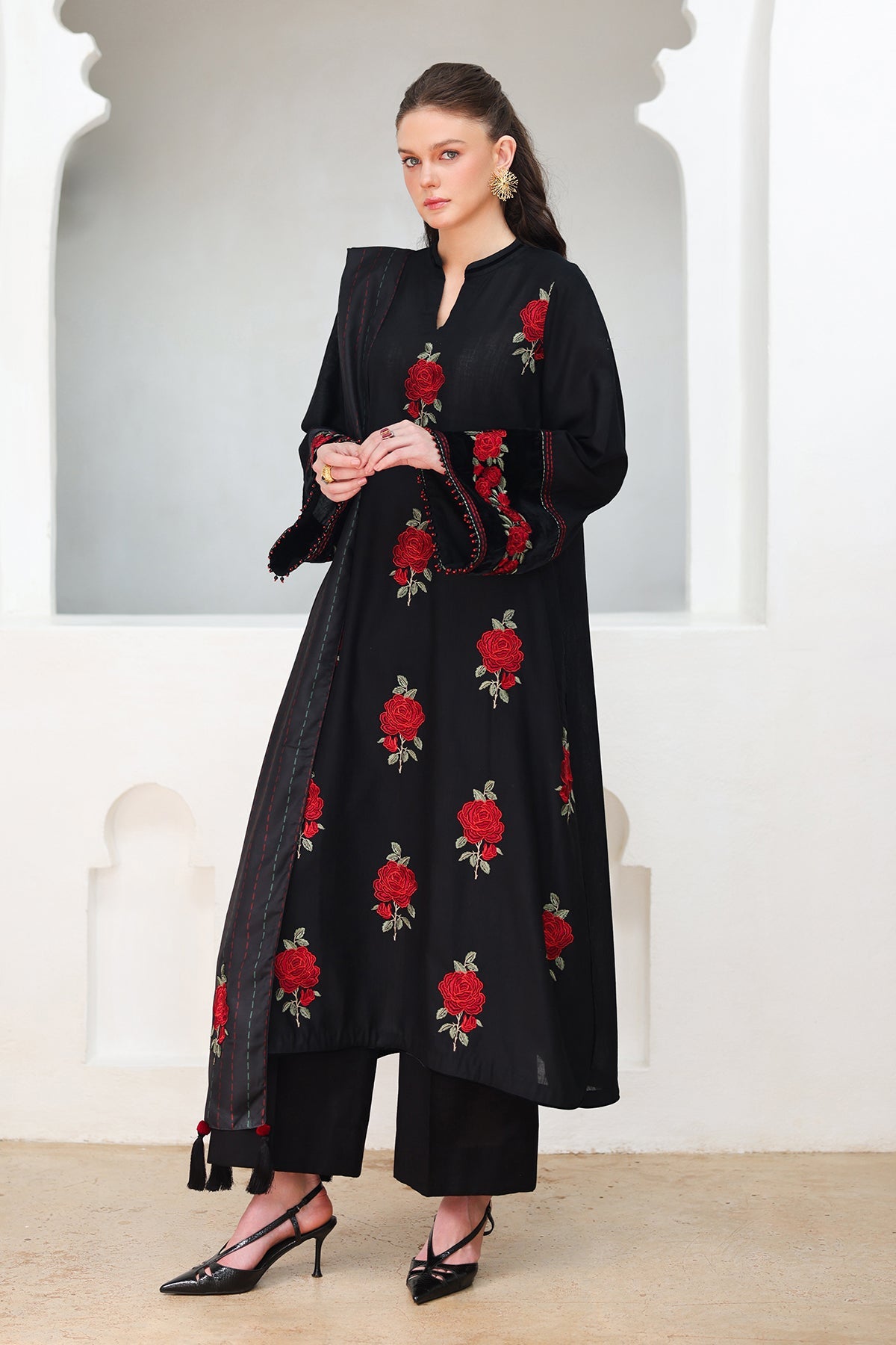 EMBROIDERED KHADDAR PR-1422