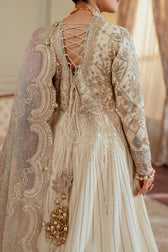 BAROQUE - EMBROIDERED NET CH13-05 UNSTITCHED