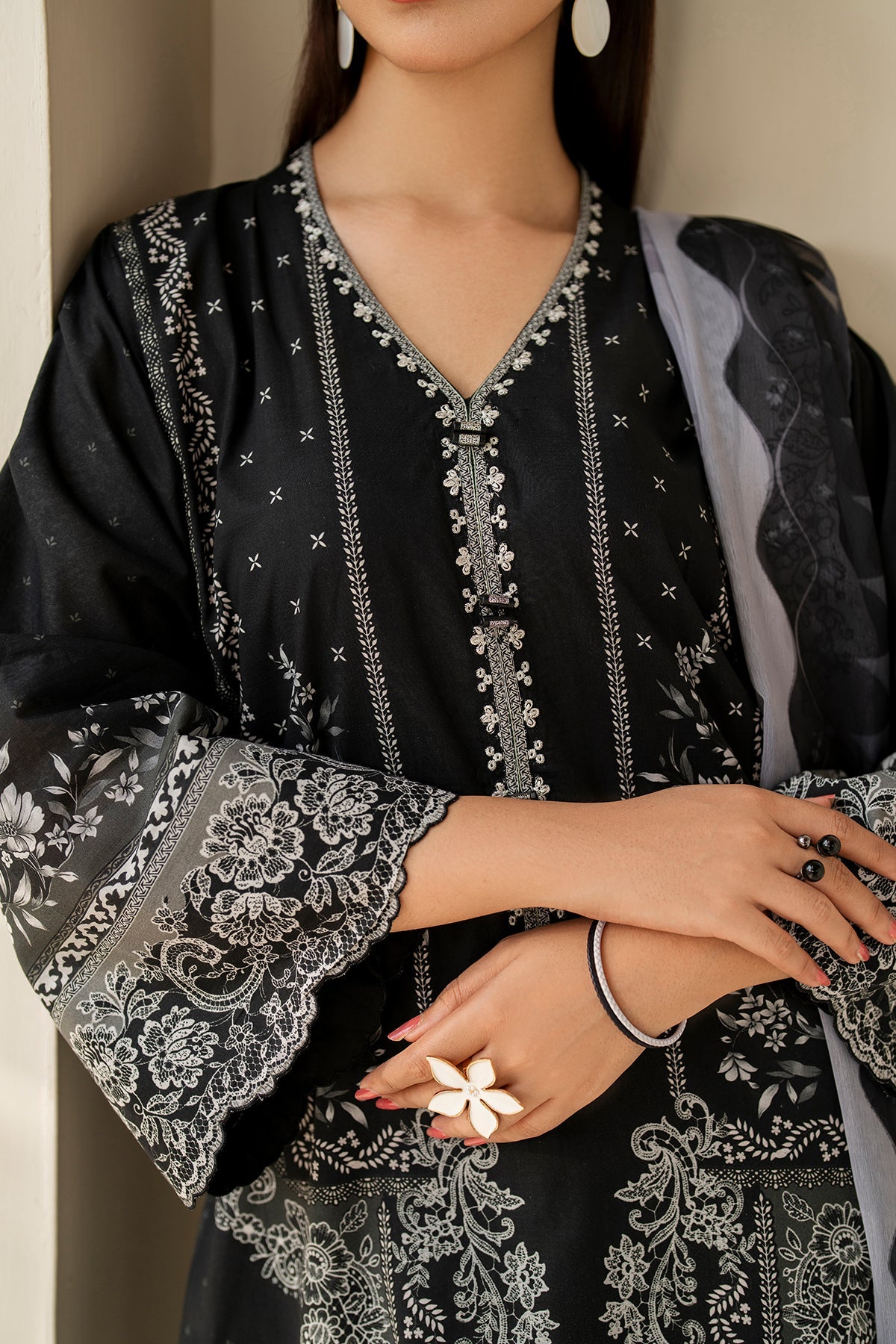 DIGITAL PRINTED LAWN SF-4205