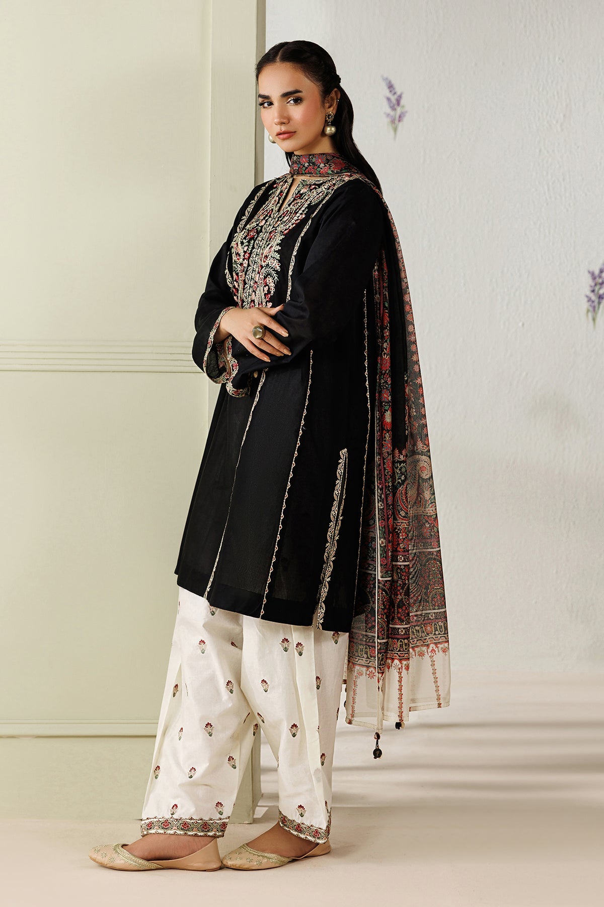 EMBROIDERED LAWN PR-1277