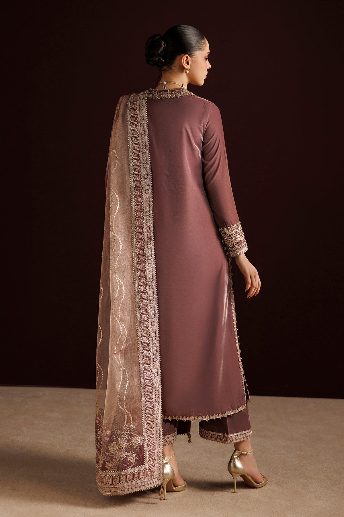 EMBROIDERED VELVET PR-1412