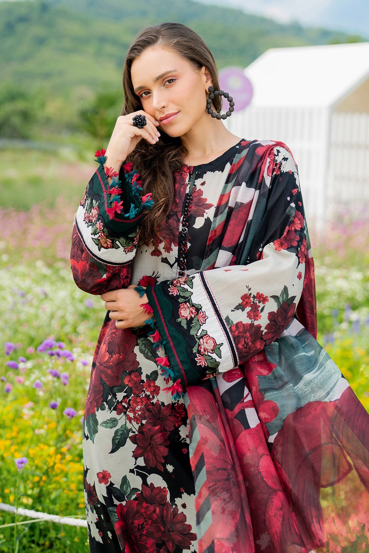 DIGITAL PRINTED LAWN SF-4221