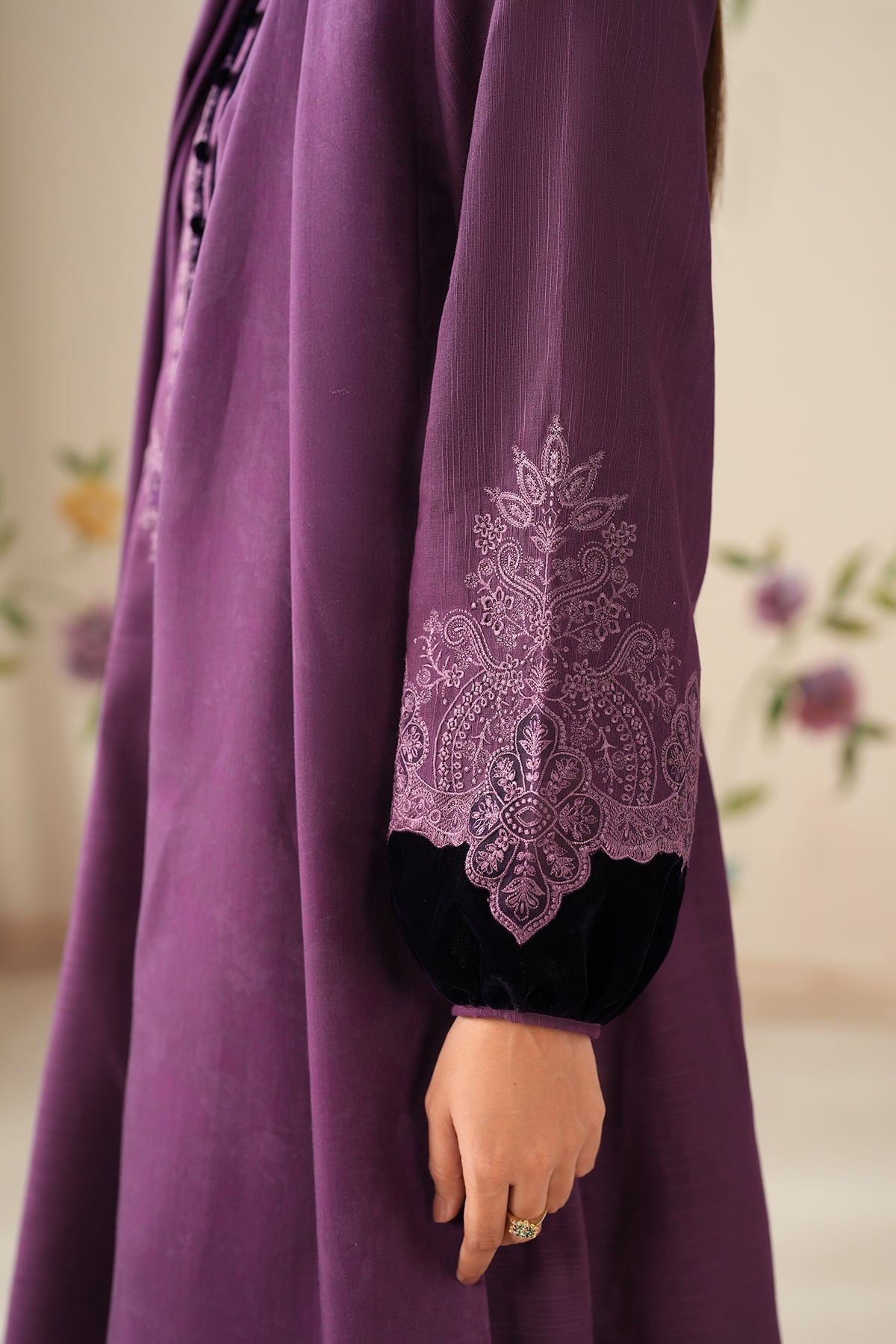 EMBROIDERED KHADDAR PR-1194