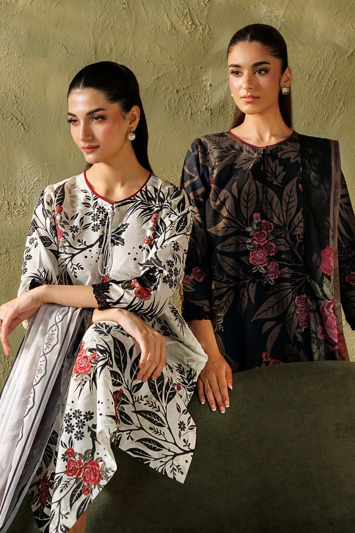 EMBROIDERED LAWN UF-4506