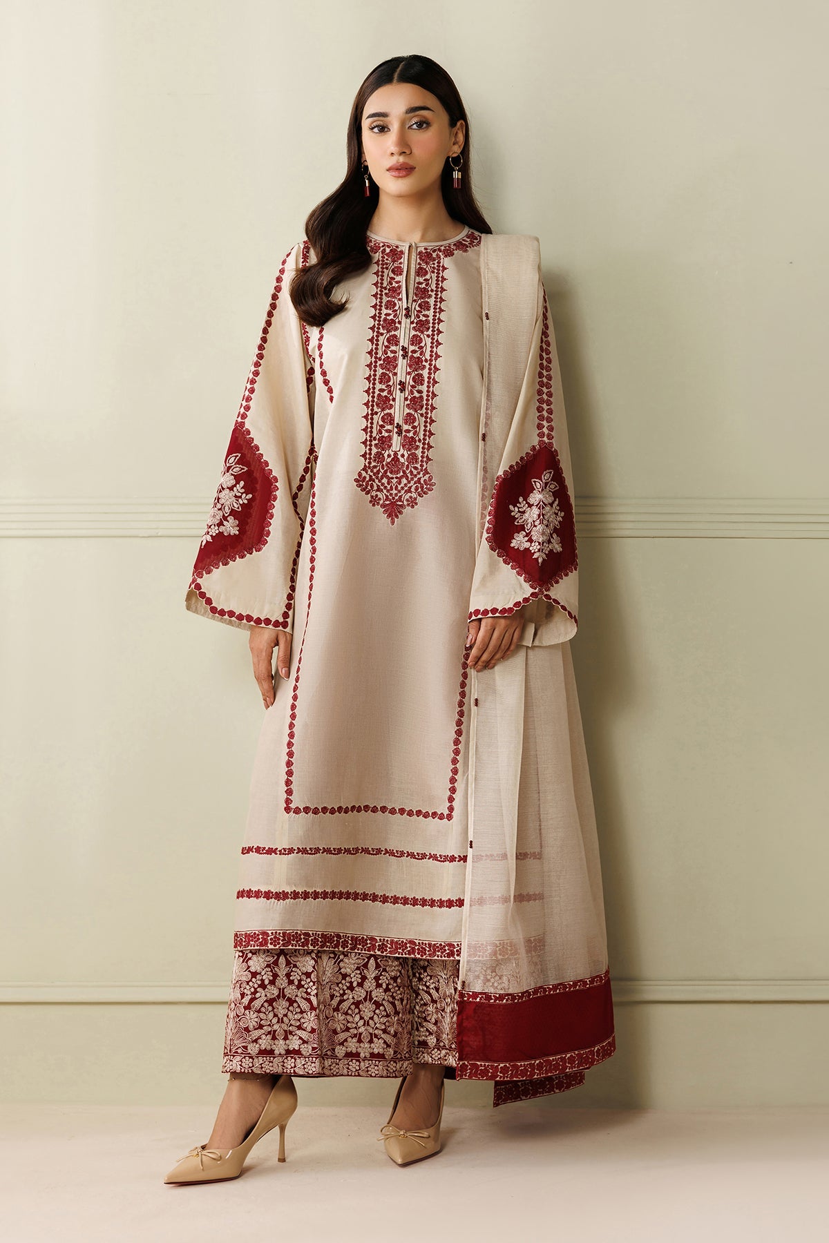 EMBROIDERED LAWN SF-4421