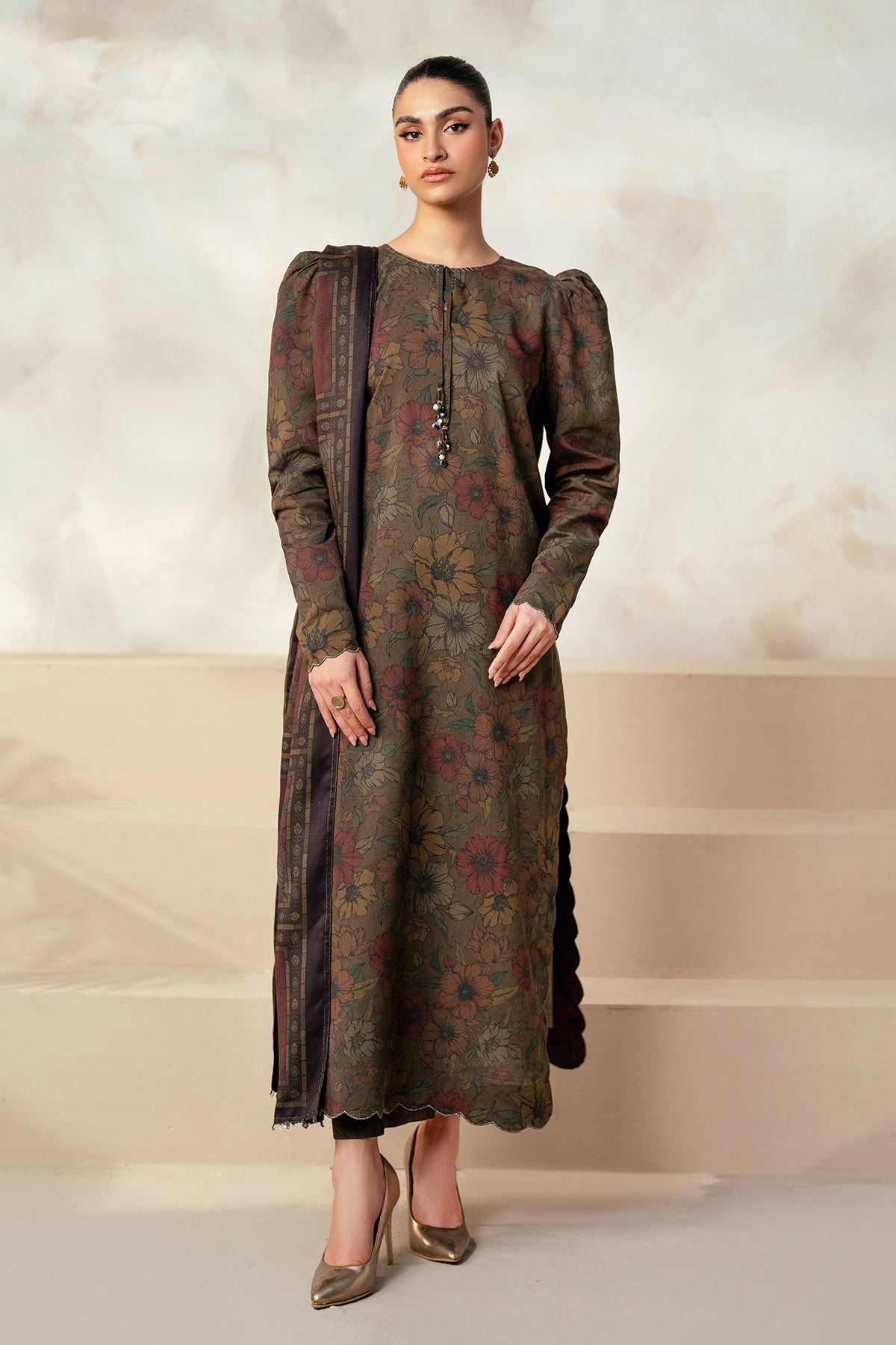 PRINTED KHADDAR SF-4023