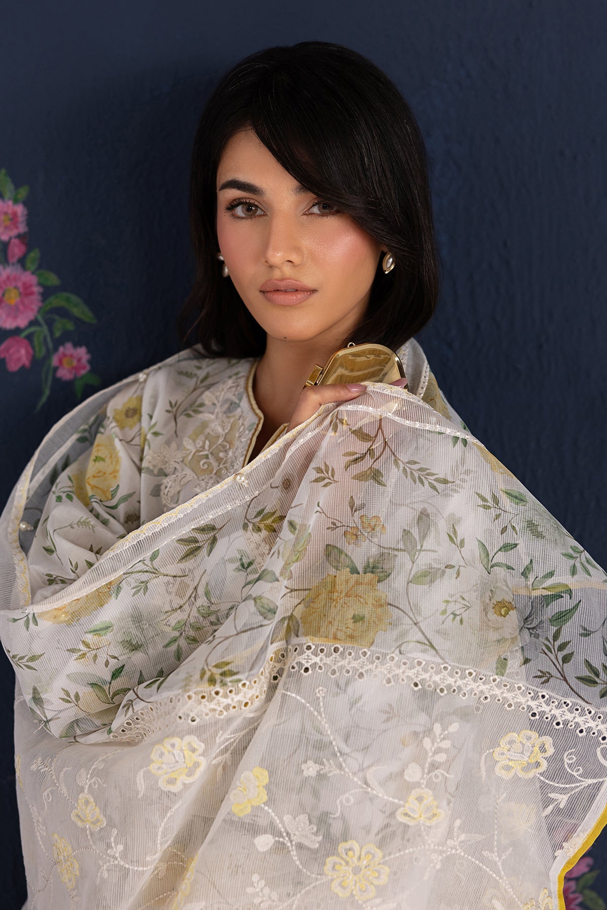 EMBROIDERED LAWN UF-4460