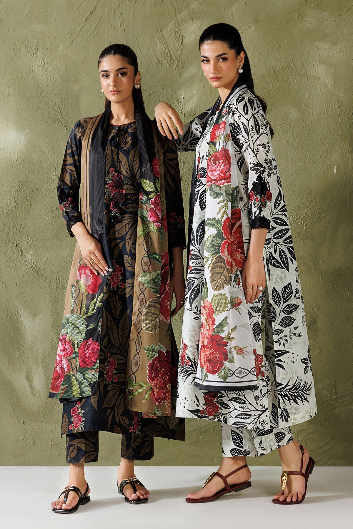 EMBROIDERED LAWN SF-4505