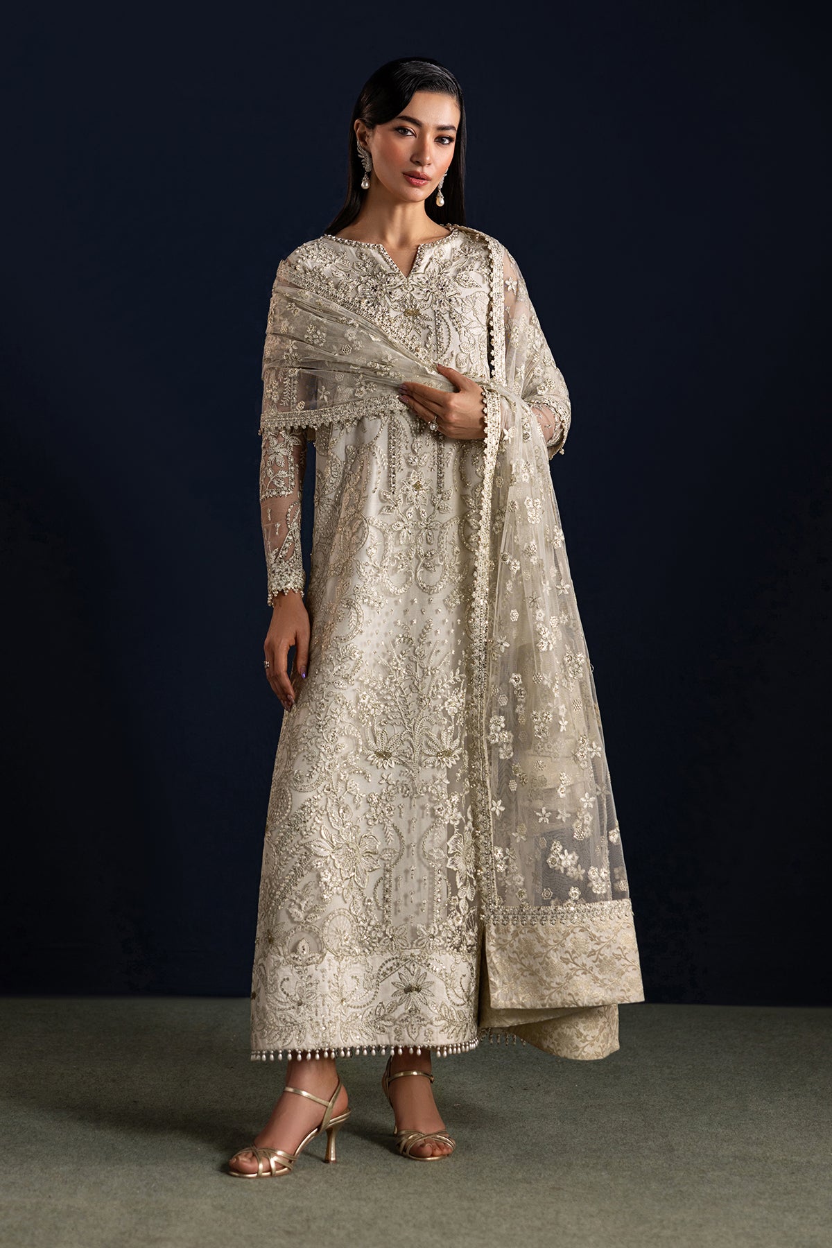 EMBROIDERED NET UF-4448