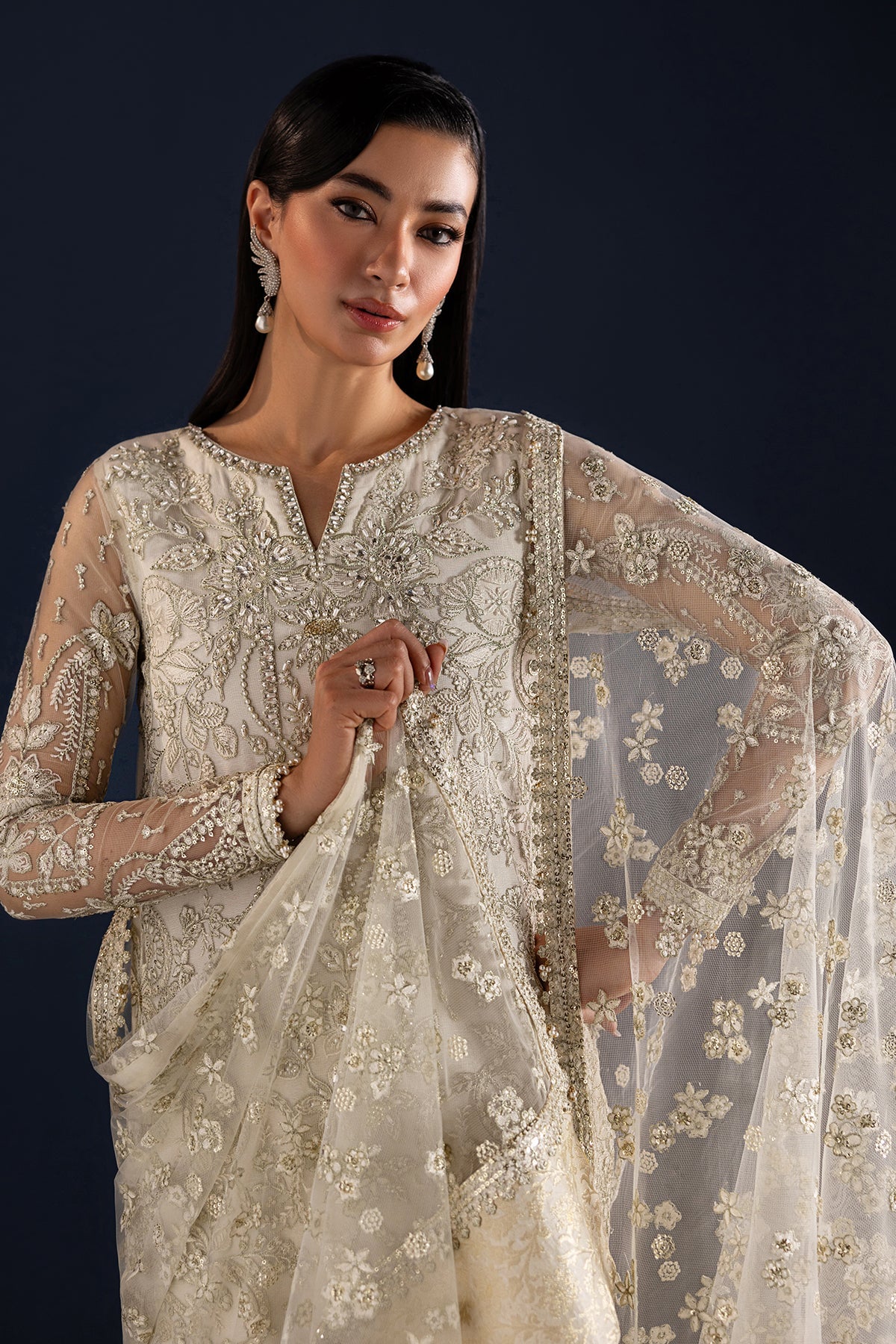 EMBROIDERED NET UF-4448