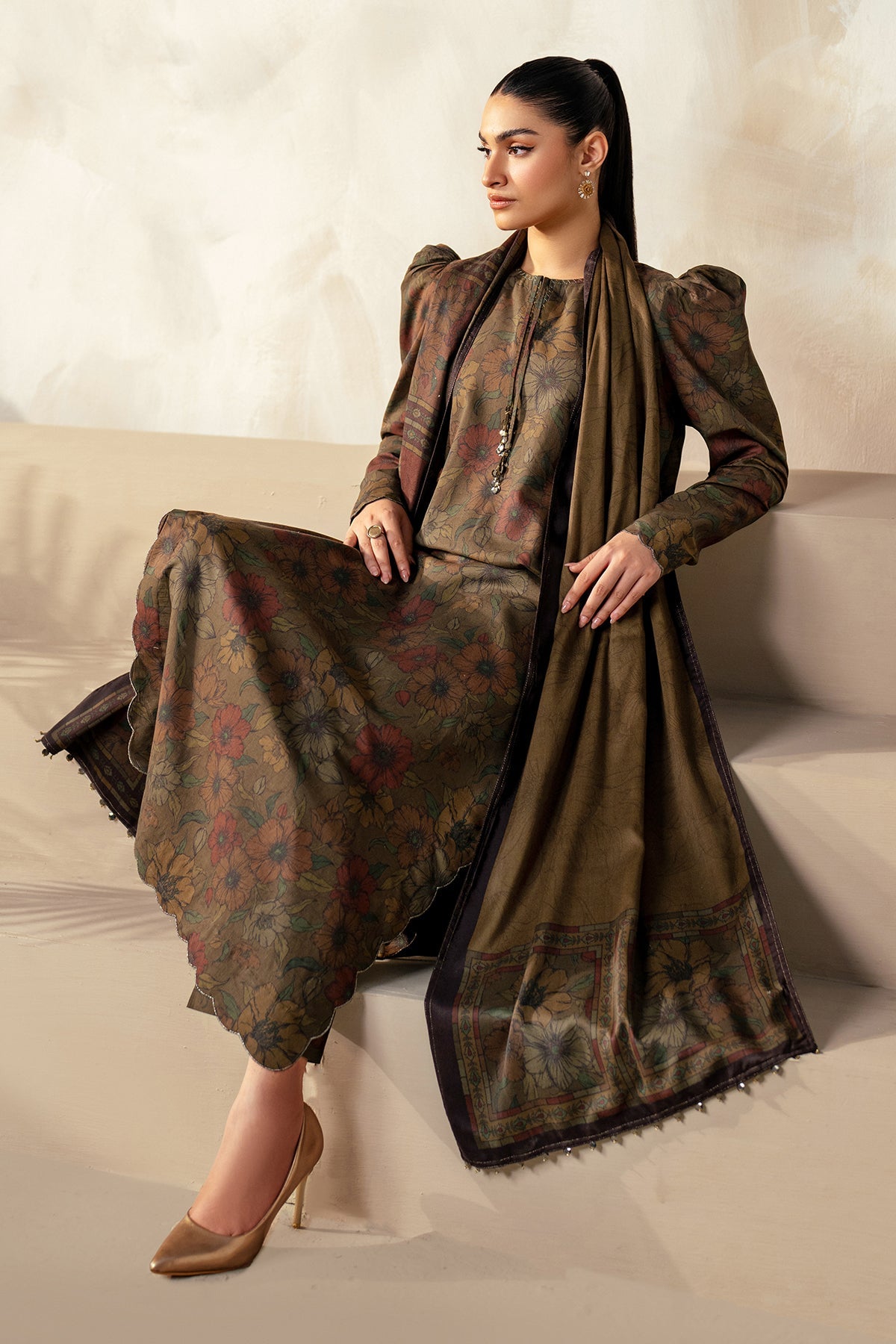 PRINTED KHADDAR SF-4023