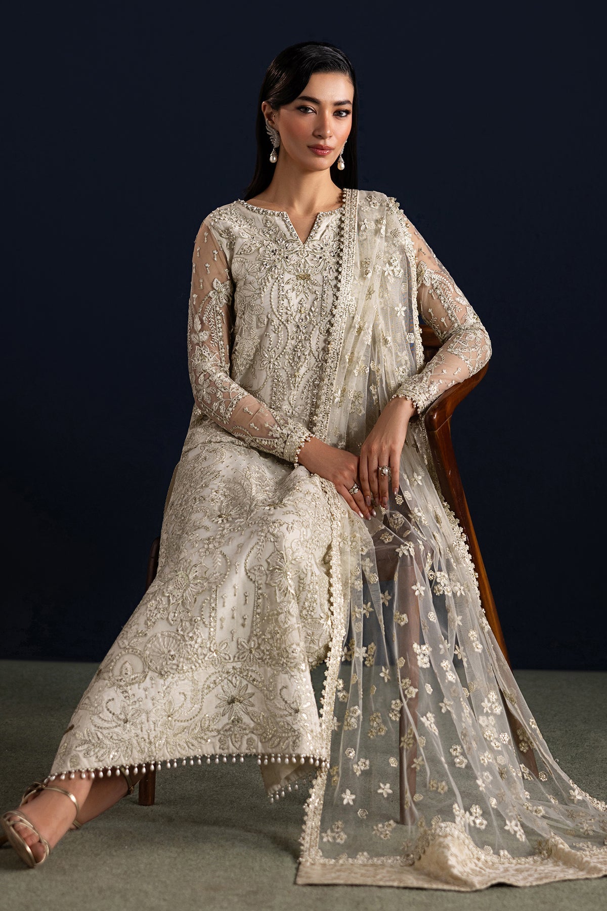 EMBROIDERED NET UF-4448