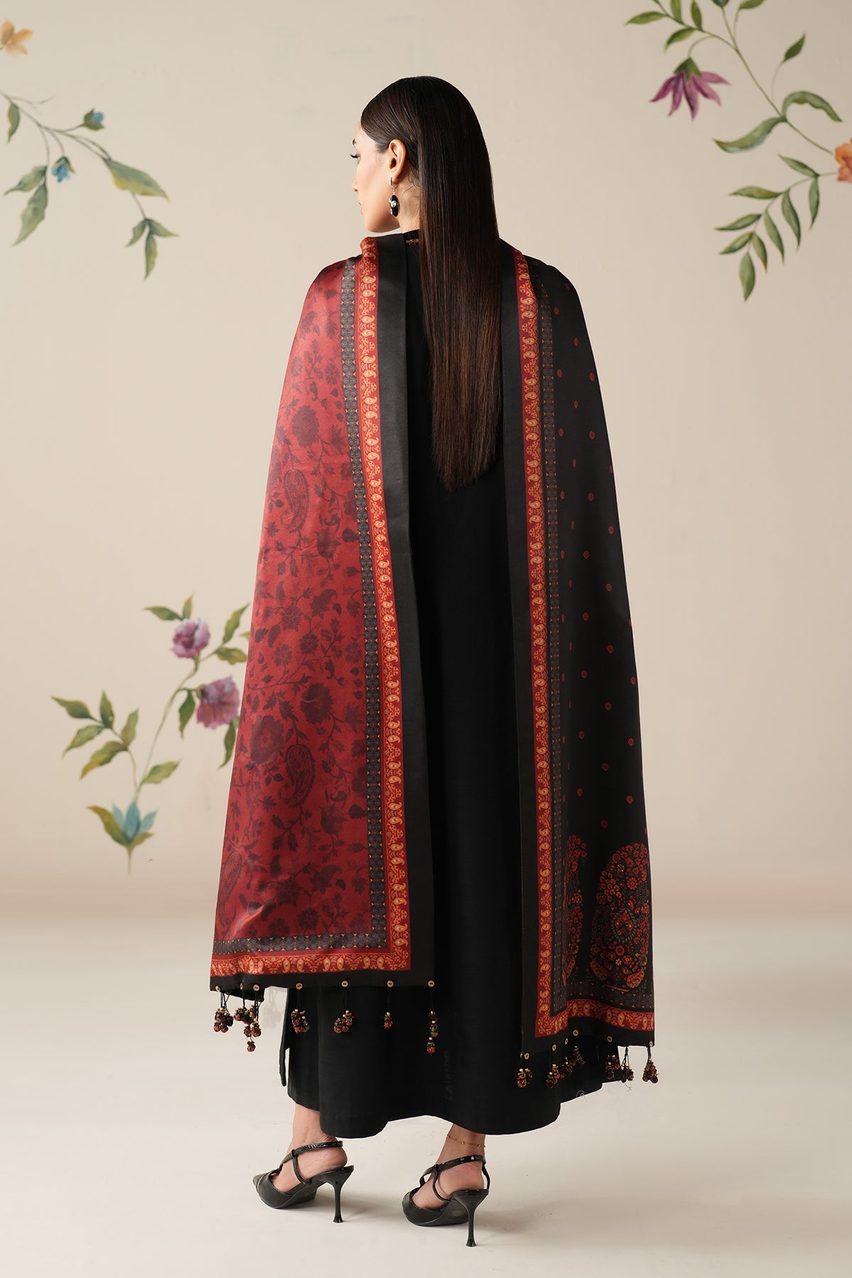 EMBROIDERED KHADDAR PR-1195