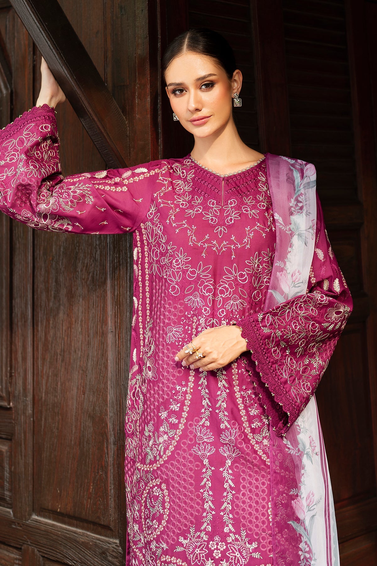 EMBROIDERED LAWN SF-4263