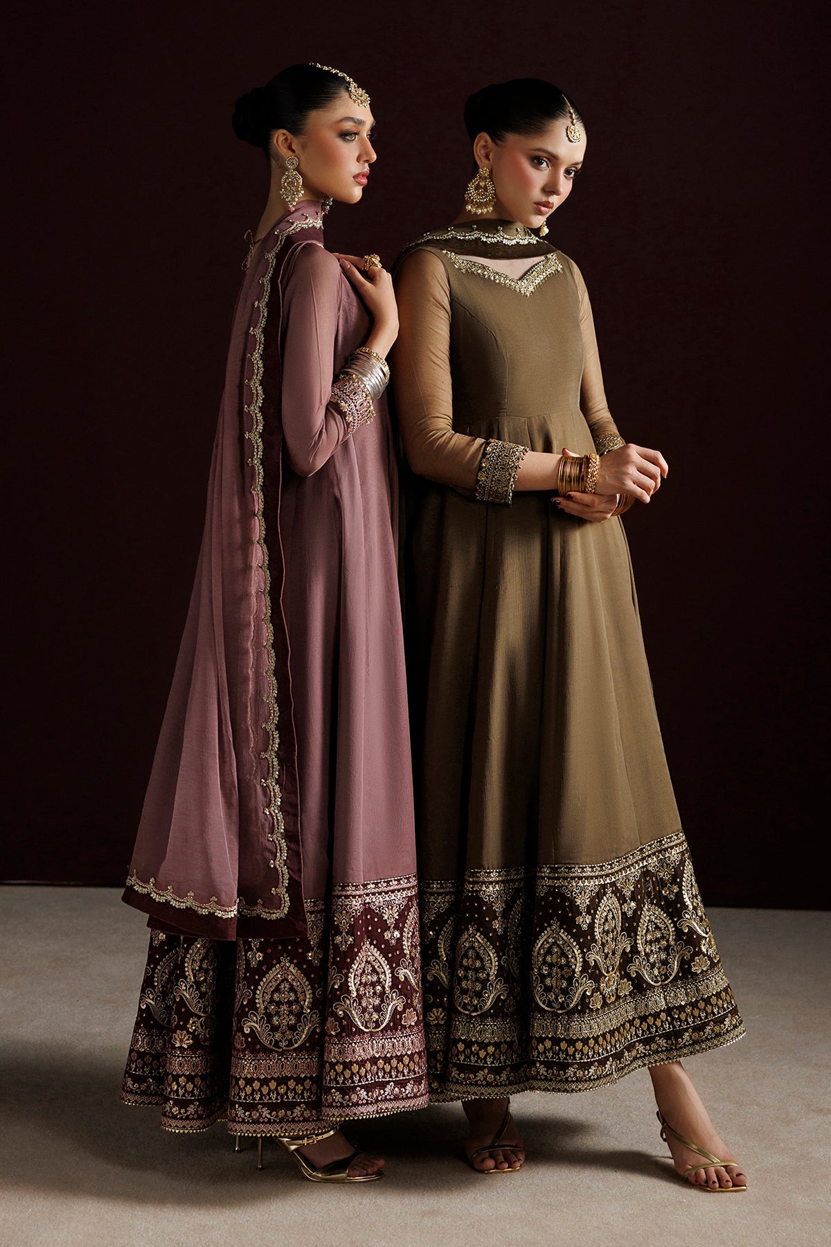 EMBROIDERED CHIFFON PR-1413