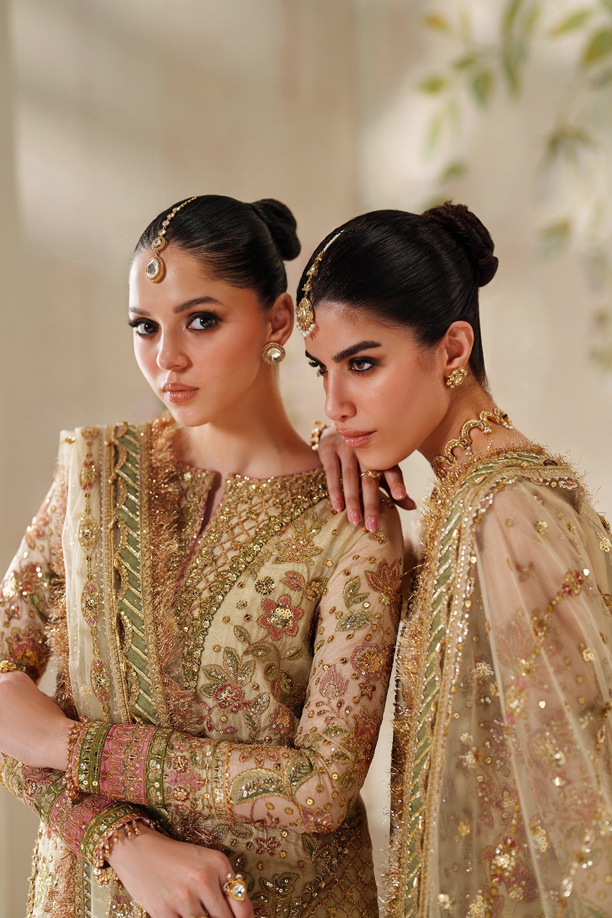 EMBROIDERED NET CH14-02 UNSTITCHED