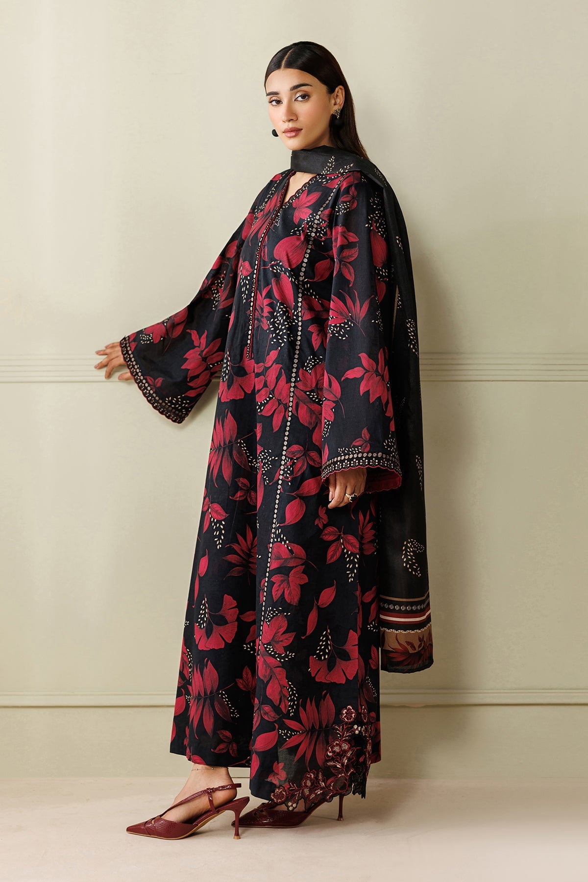 EMBROIDERED LAWN PR-1276