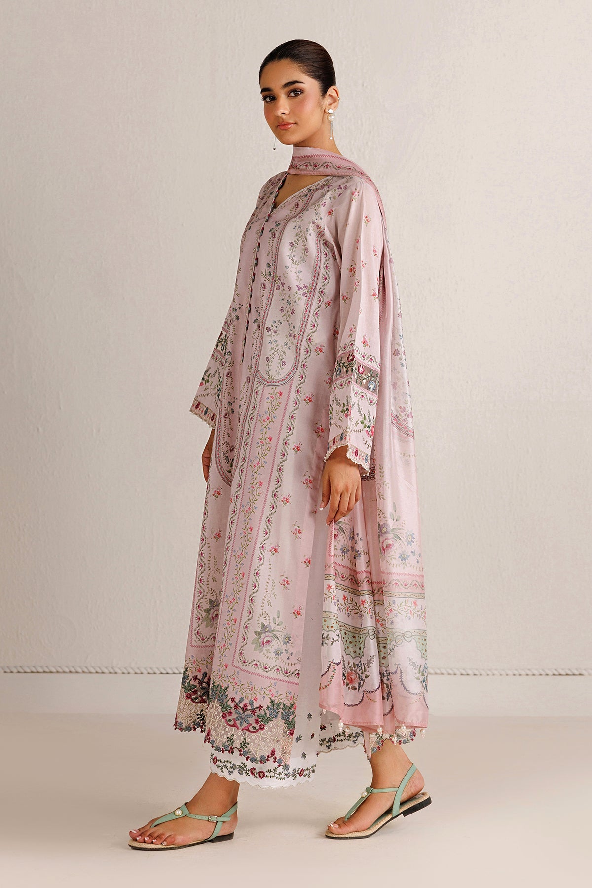 EMBROIDERED LAWN SF-4513