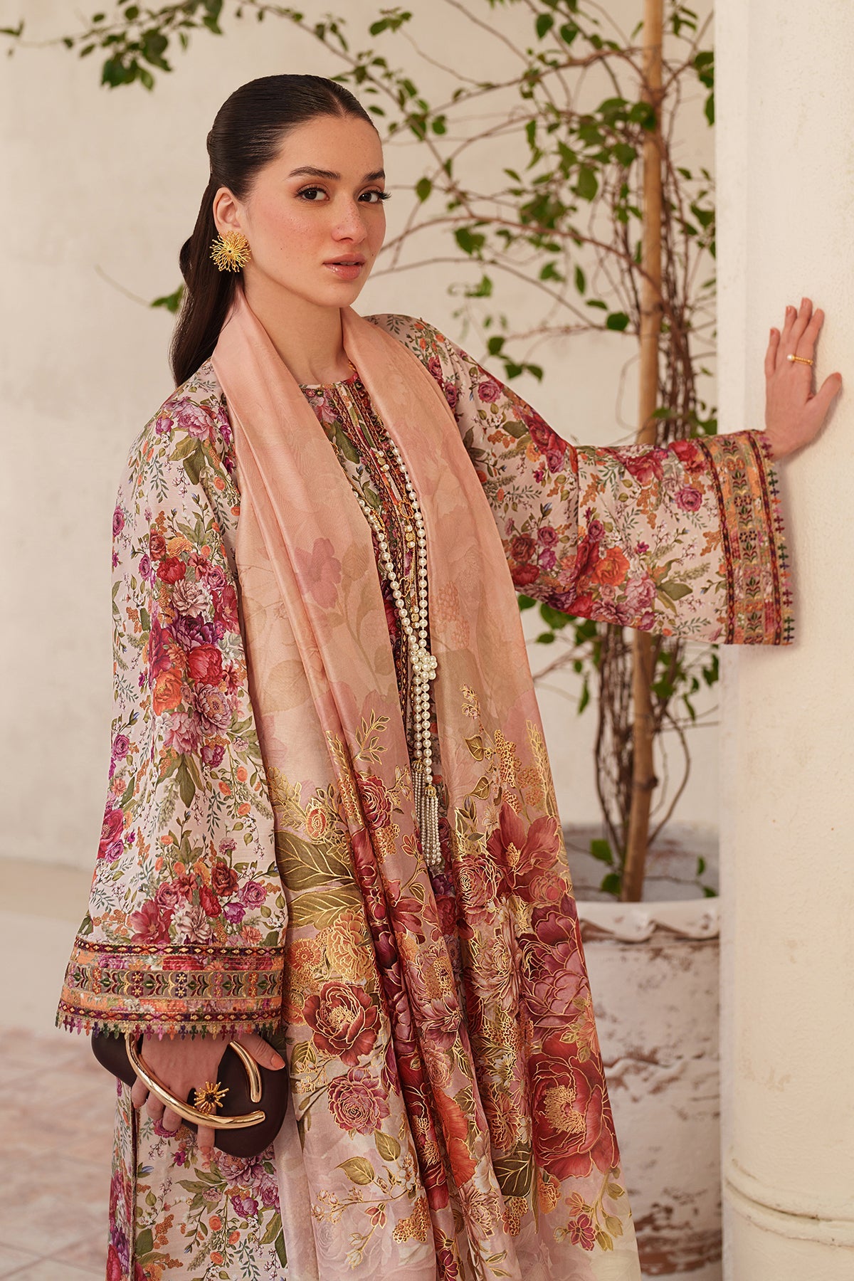 EMBROIDERED LAWN UF-4407