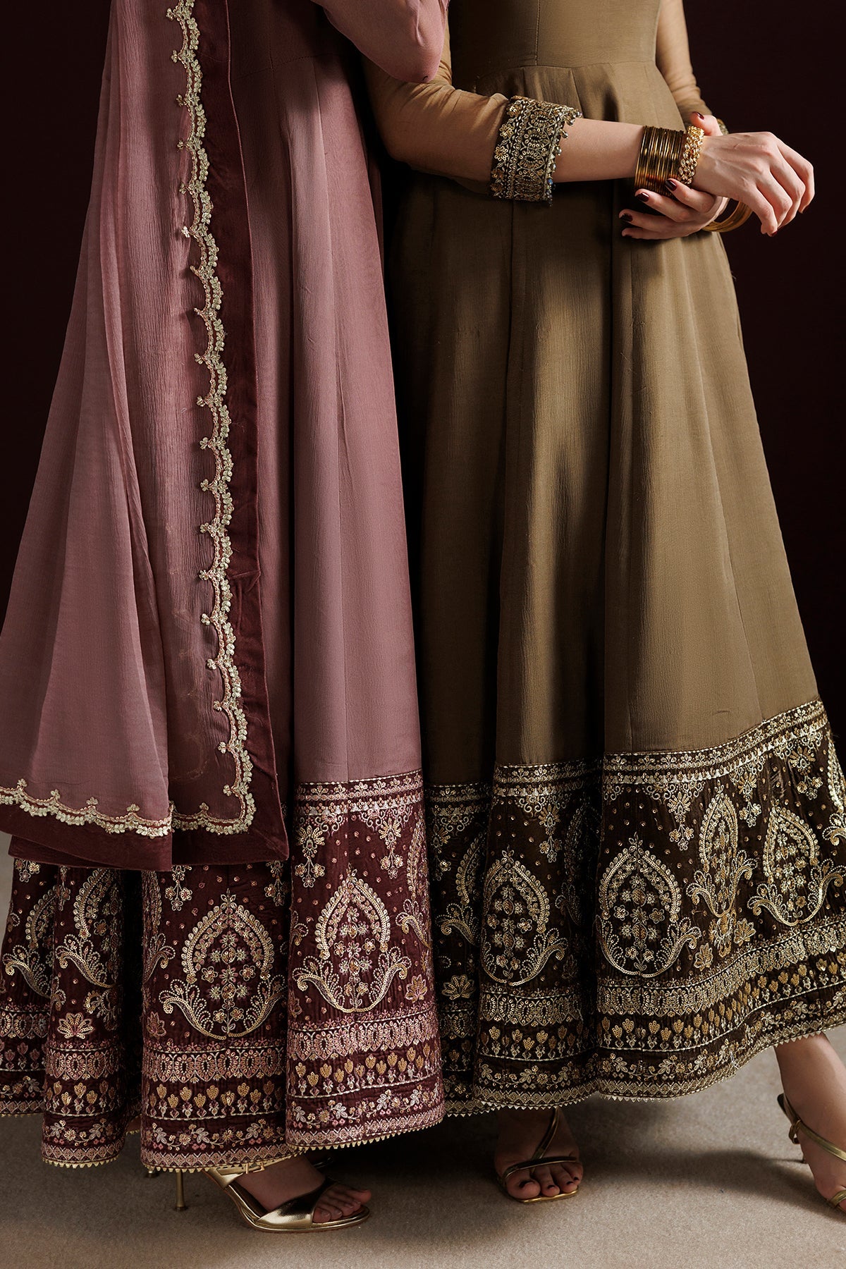 EMBROIDERED CHIFFON PR-1413