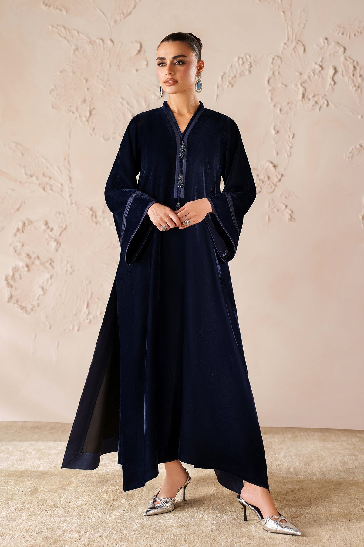 SOLID VELVET SUIT EN-1213