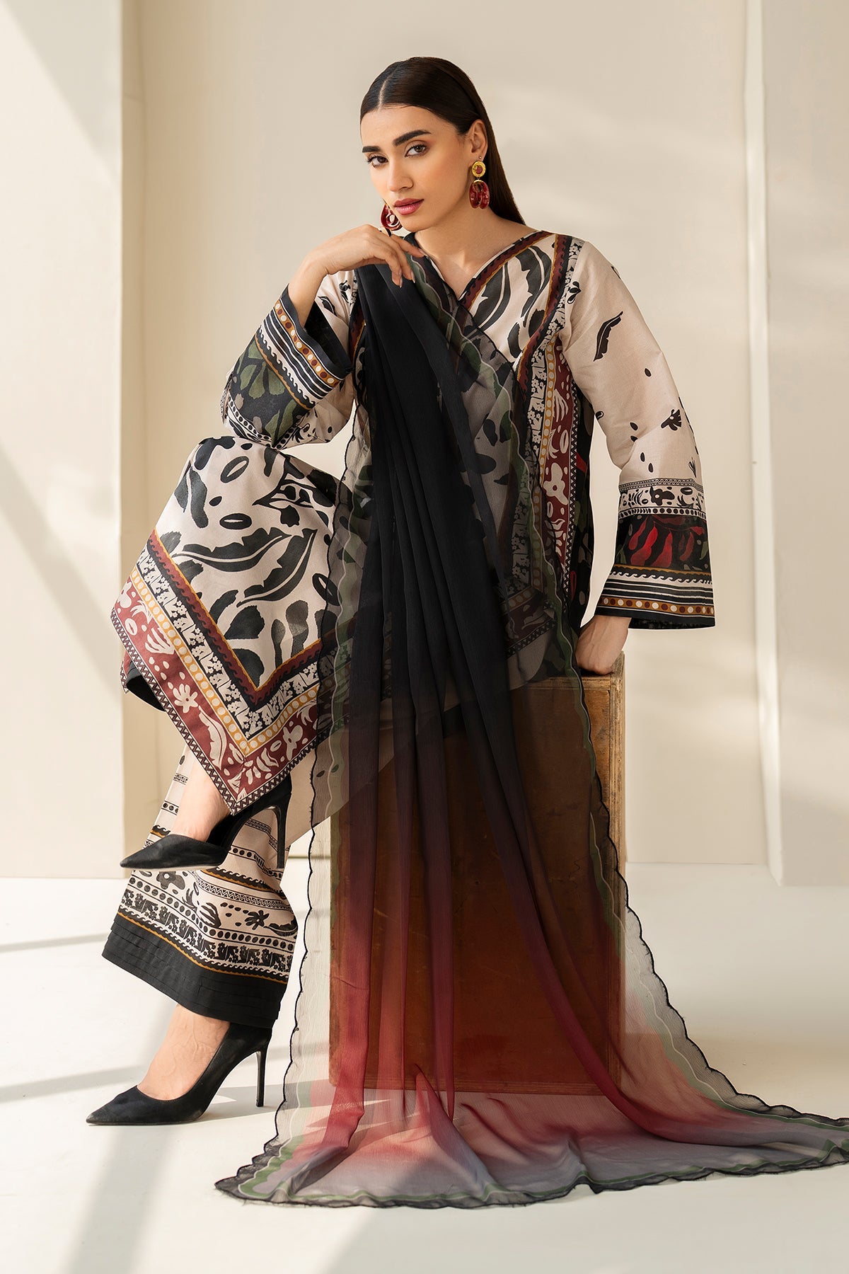 DIGITAL PRINTED LAWN SF-4199