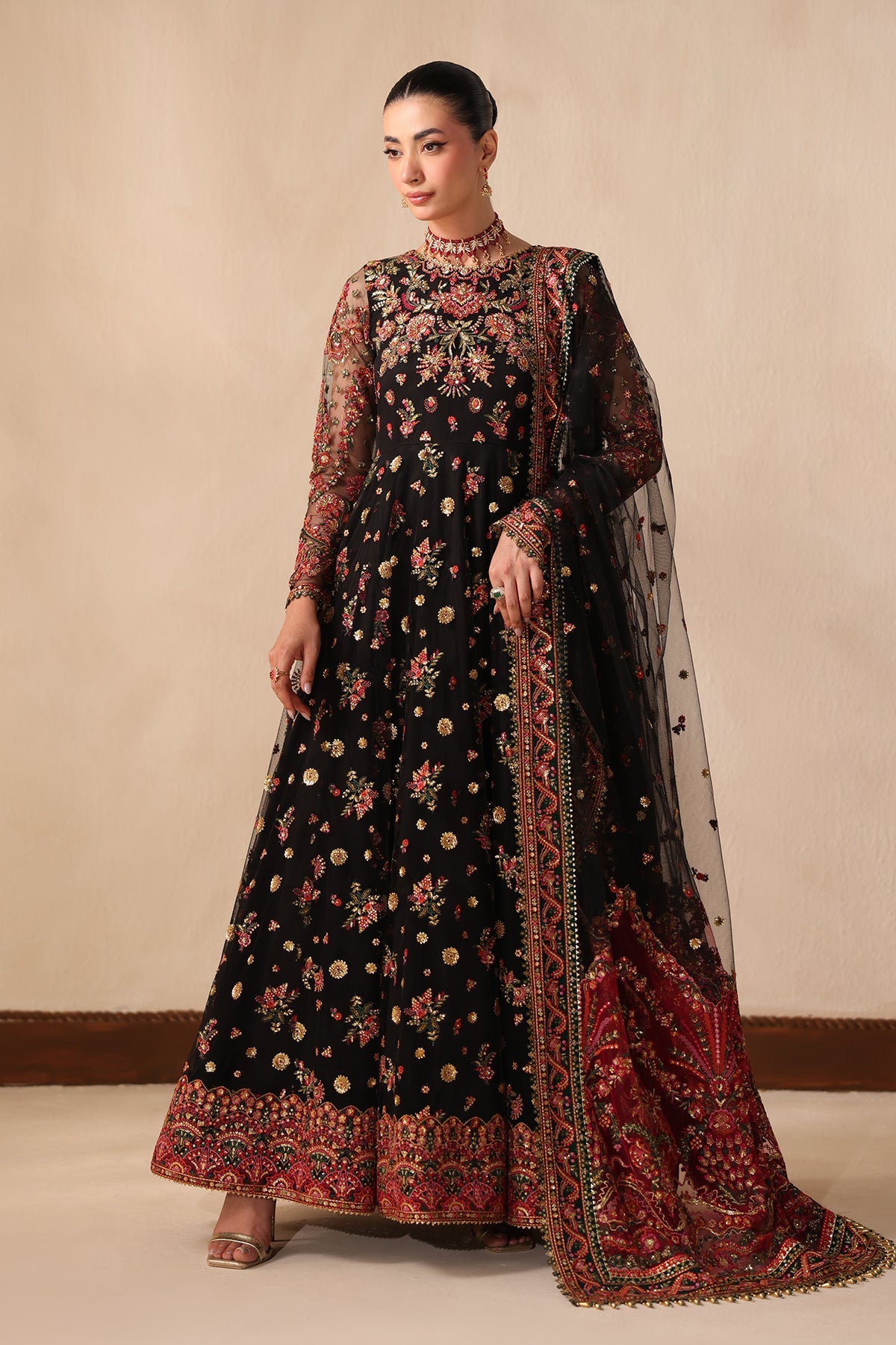 EMBROIDERED NET UF-4492