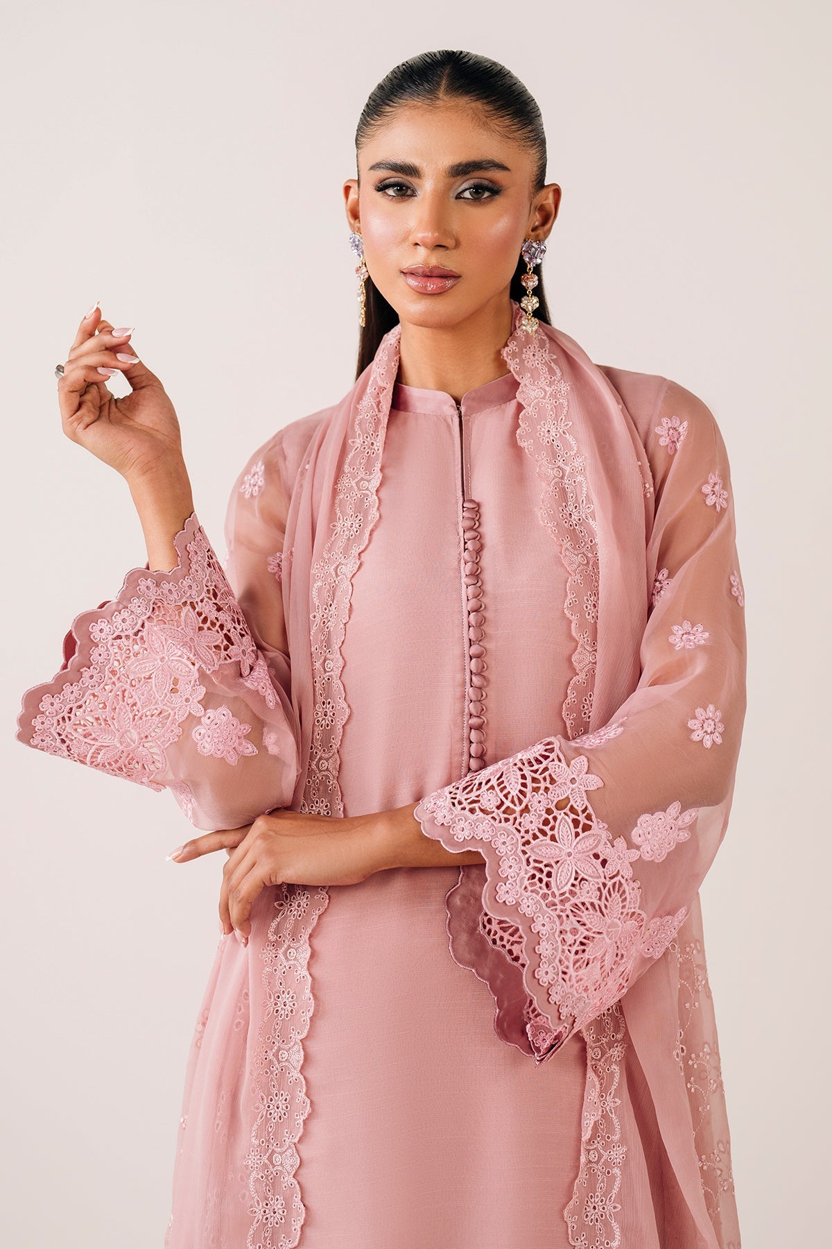 EMBROIDERED CHIFFON DUPATTA 74