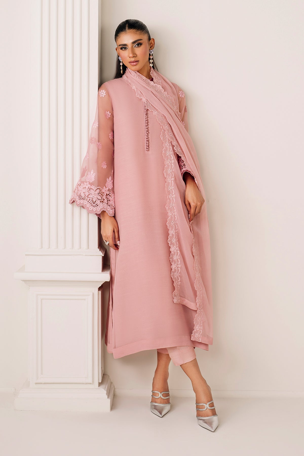 EMBROIDERED CHIFFON DUPATTA 74