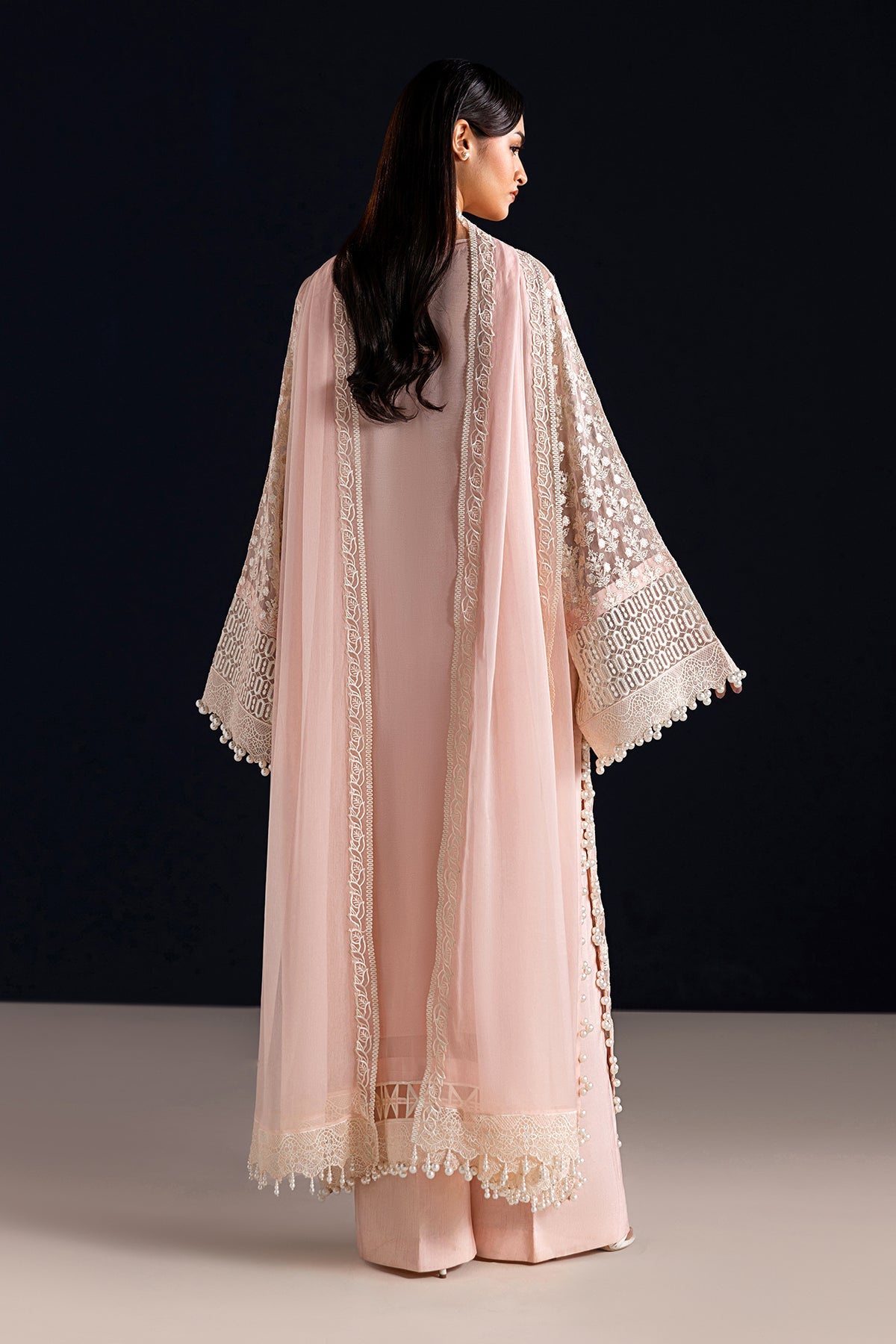EMBROIDERED CHIFFON SF-4533