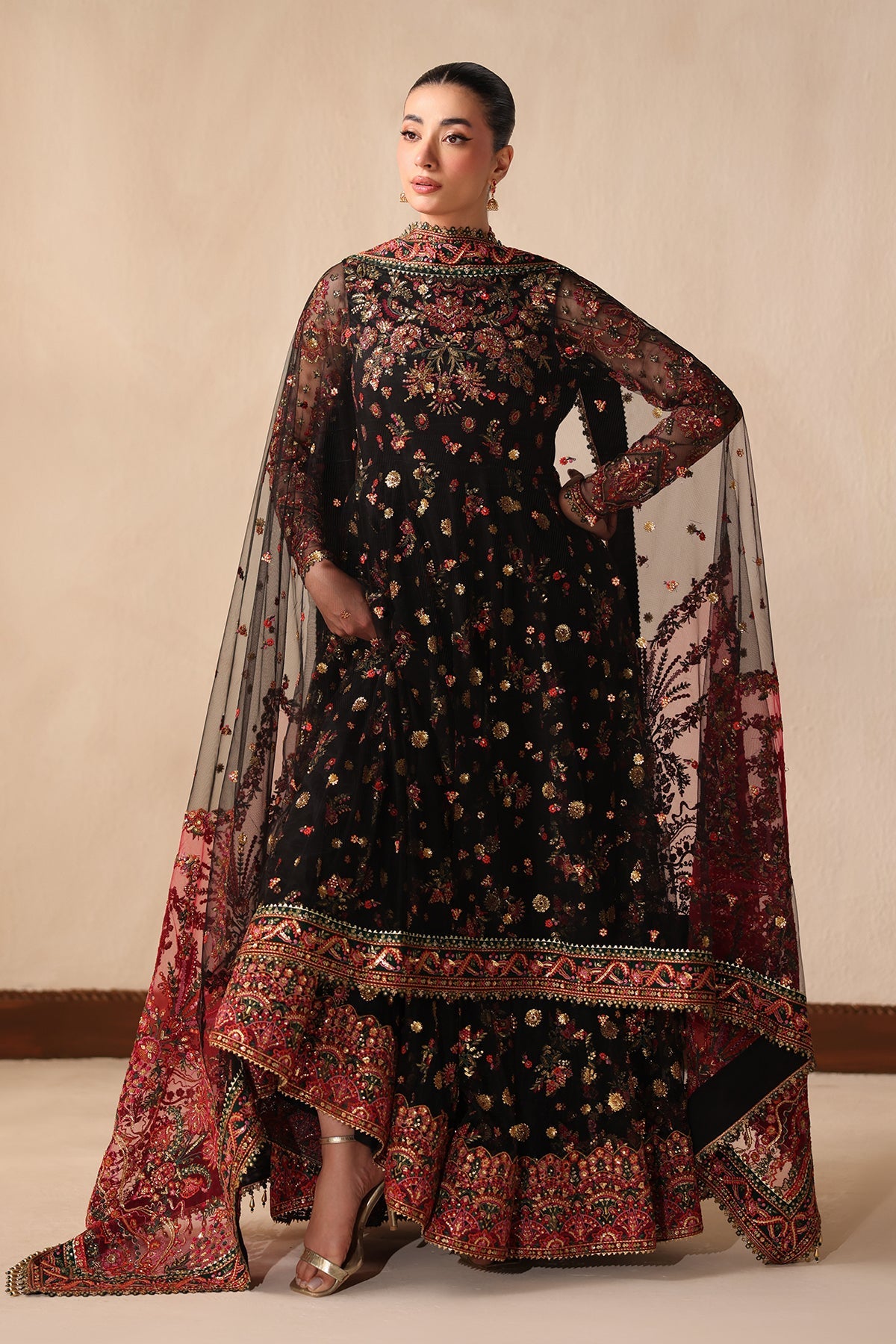 EMBROIDERED NET UF-4492