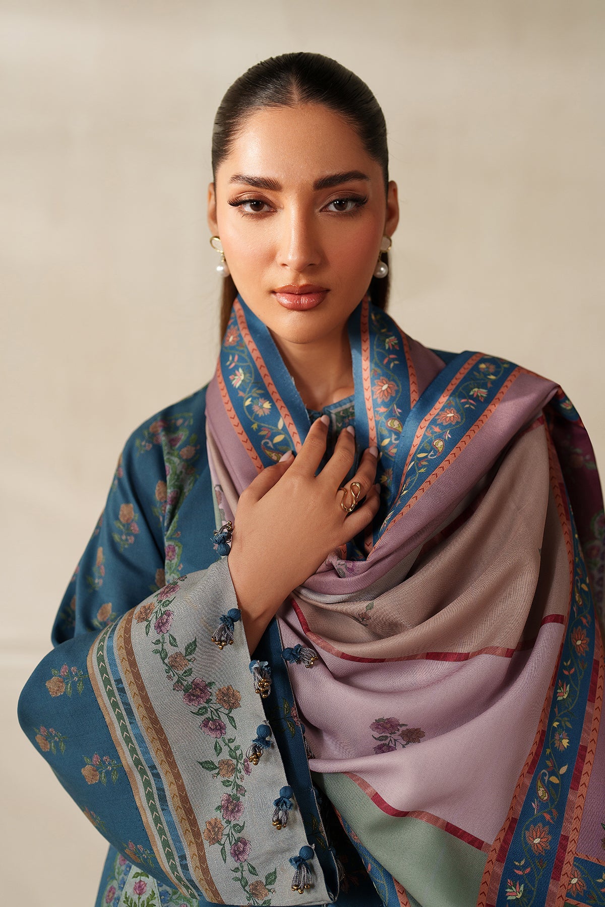 DIGITAL PRINTED KHADDAR SF-4340