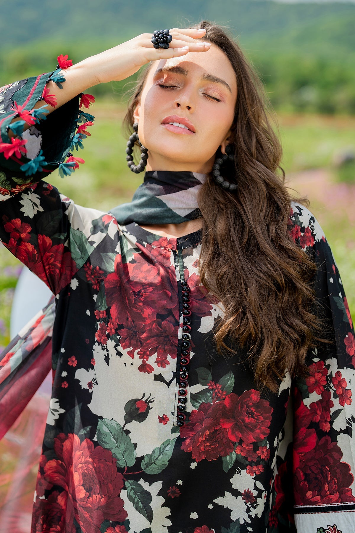 DIGITAL PRINTED LAWN SF-4221
