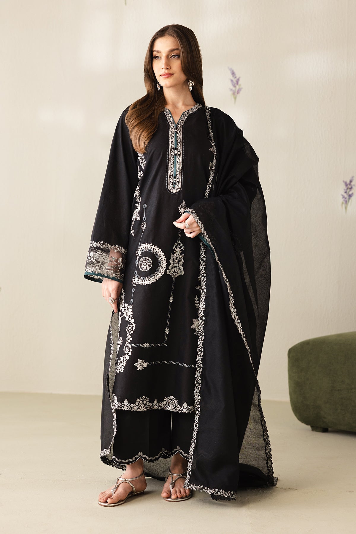 EMBROIDERED LAWN PR-1278
