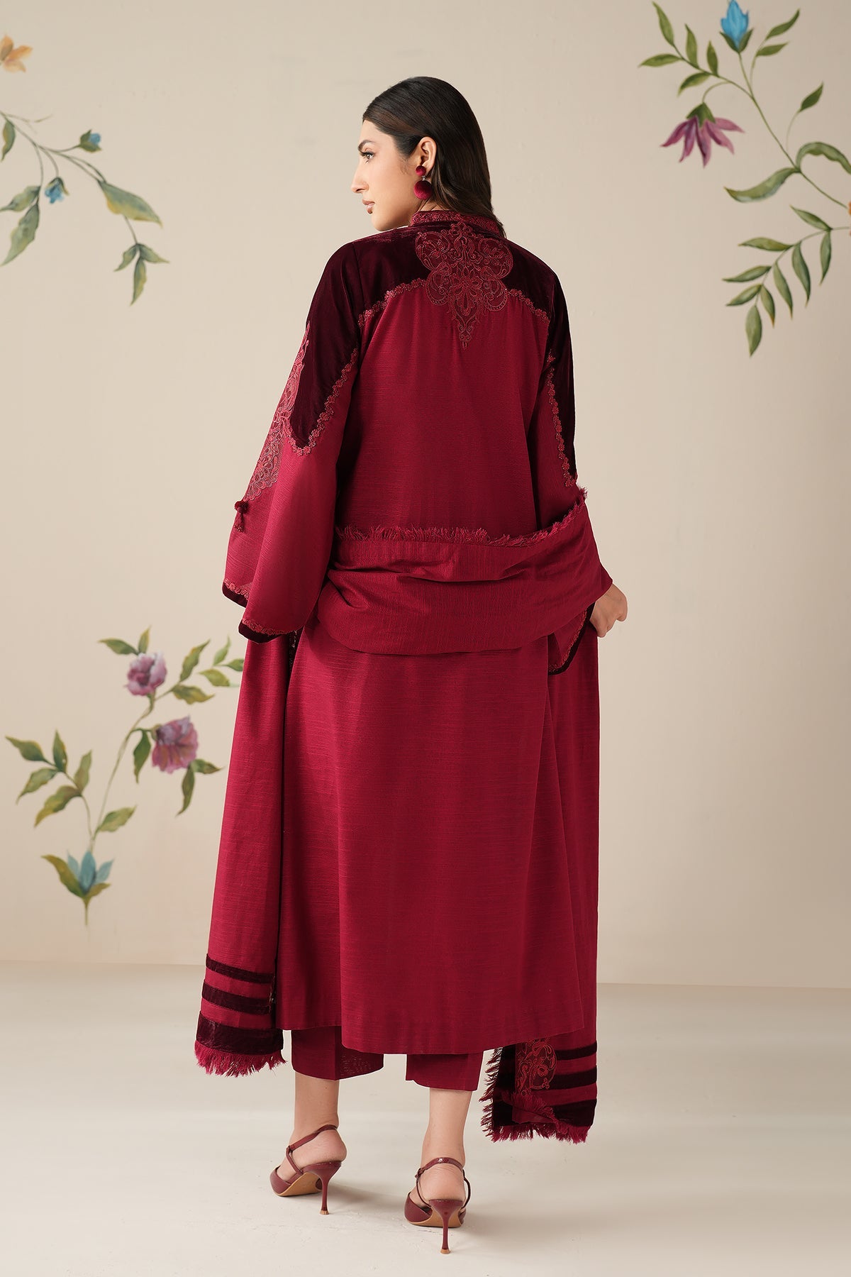 EMBROIDERED KHADDAR PR-1196