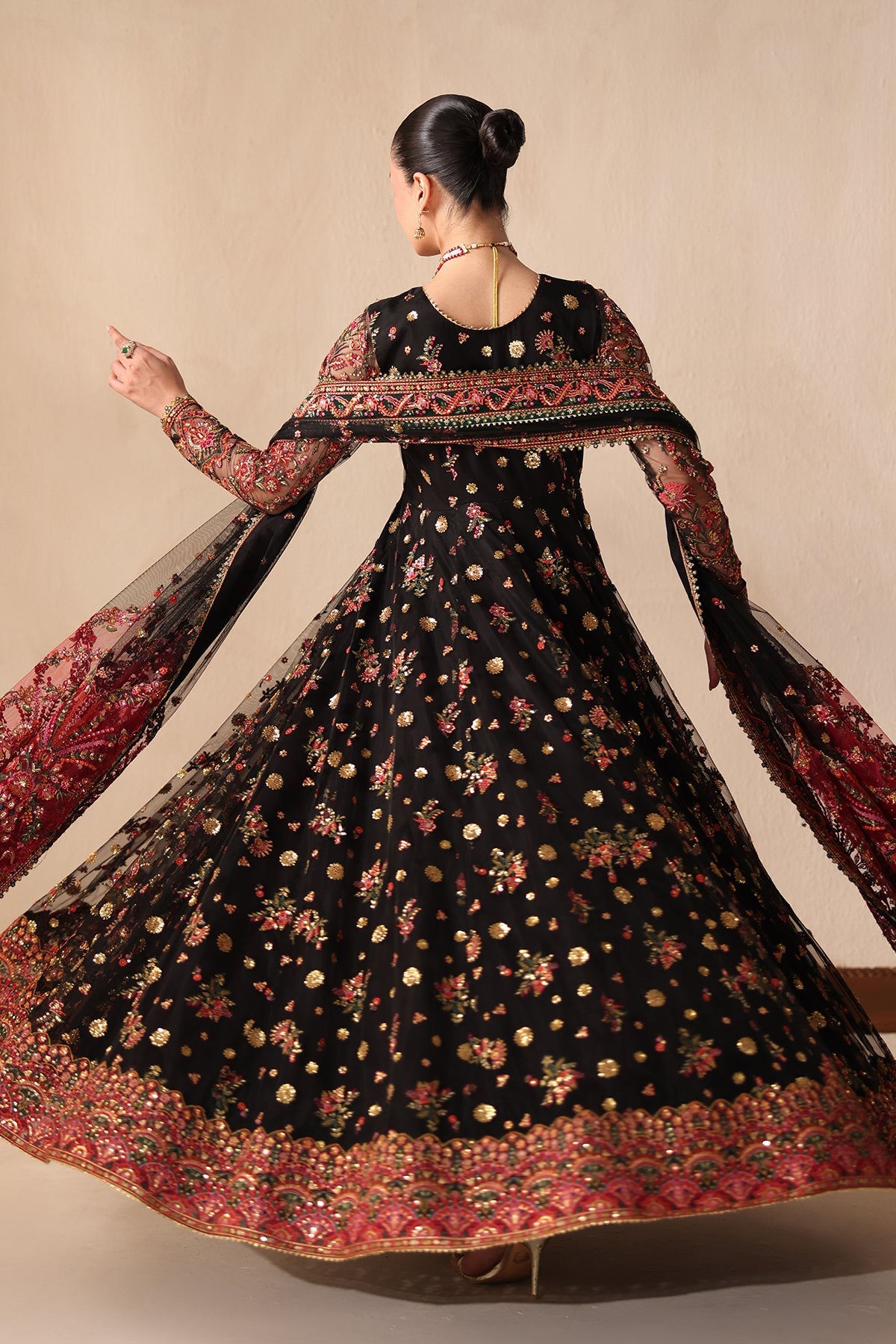 EMBROIDERED NET UF-4492