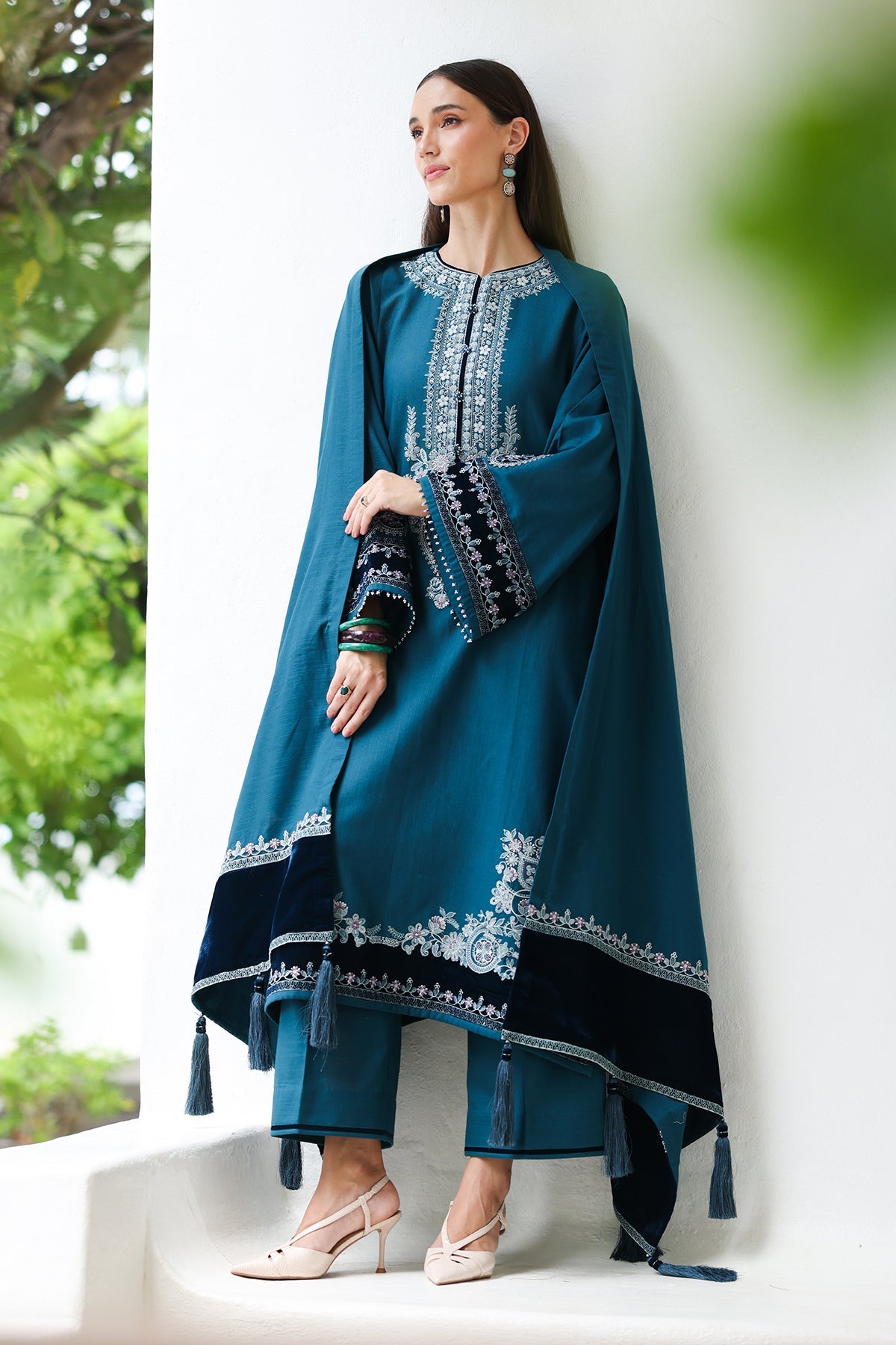EMBROIDERED KHADDAR PR-1418
