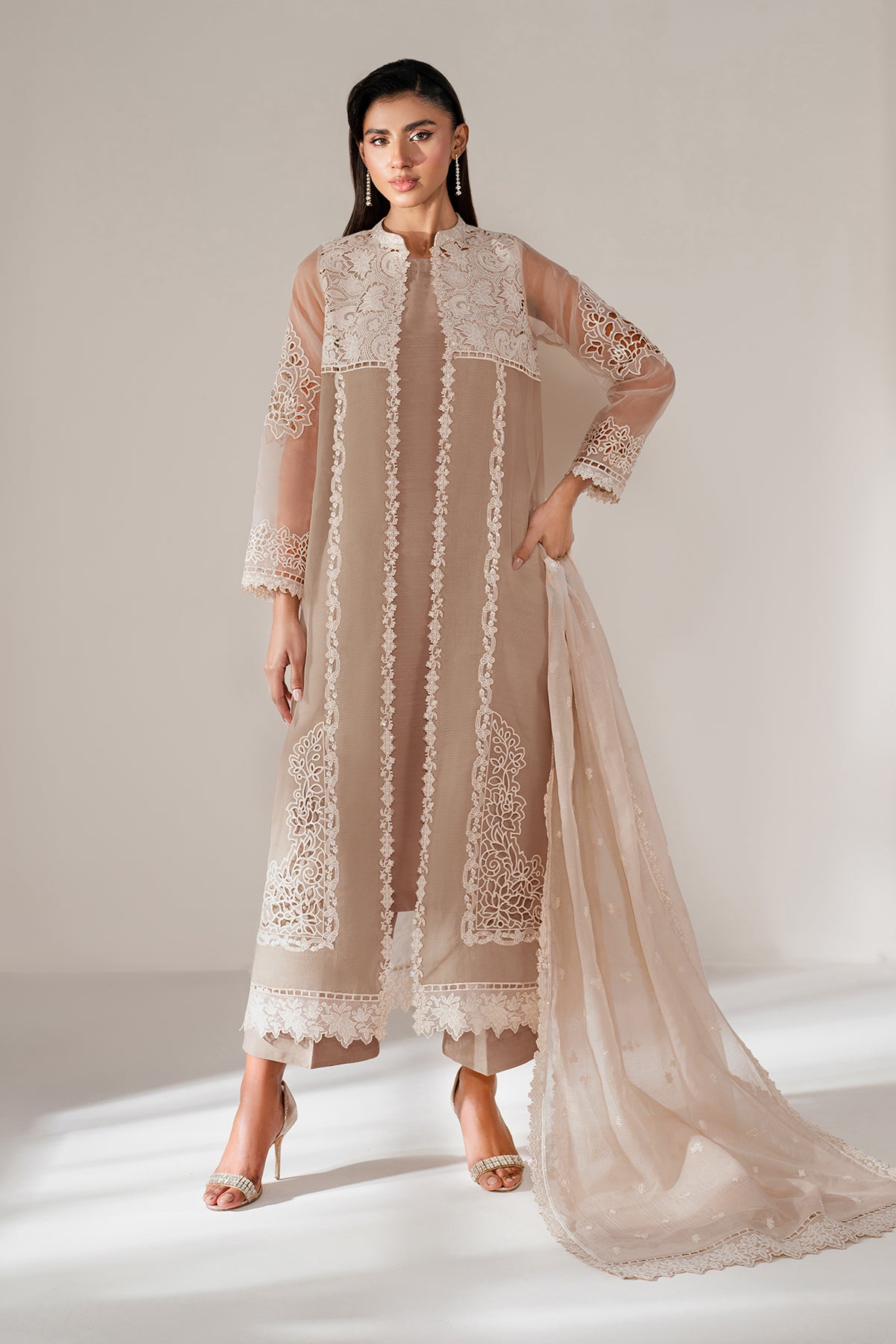 EMBROIDERED ORGANZA PR-1100