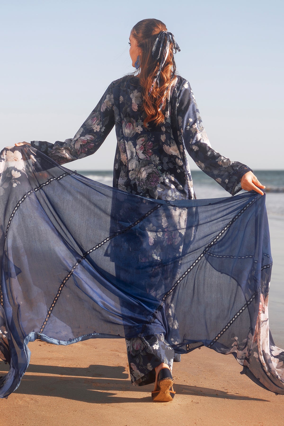 EMBROIDERED PRINTED LAWN SF-4085